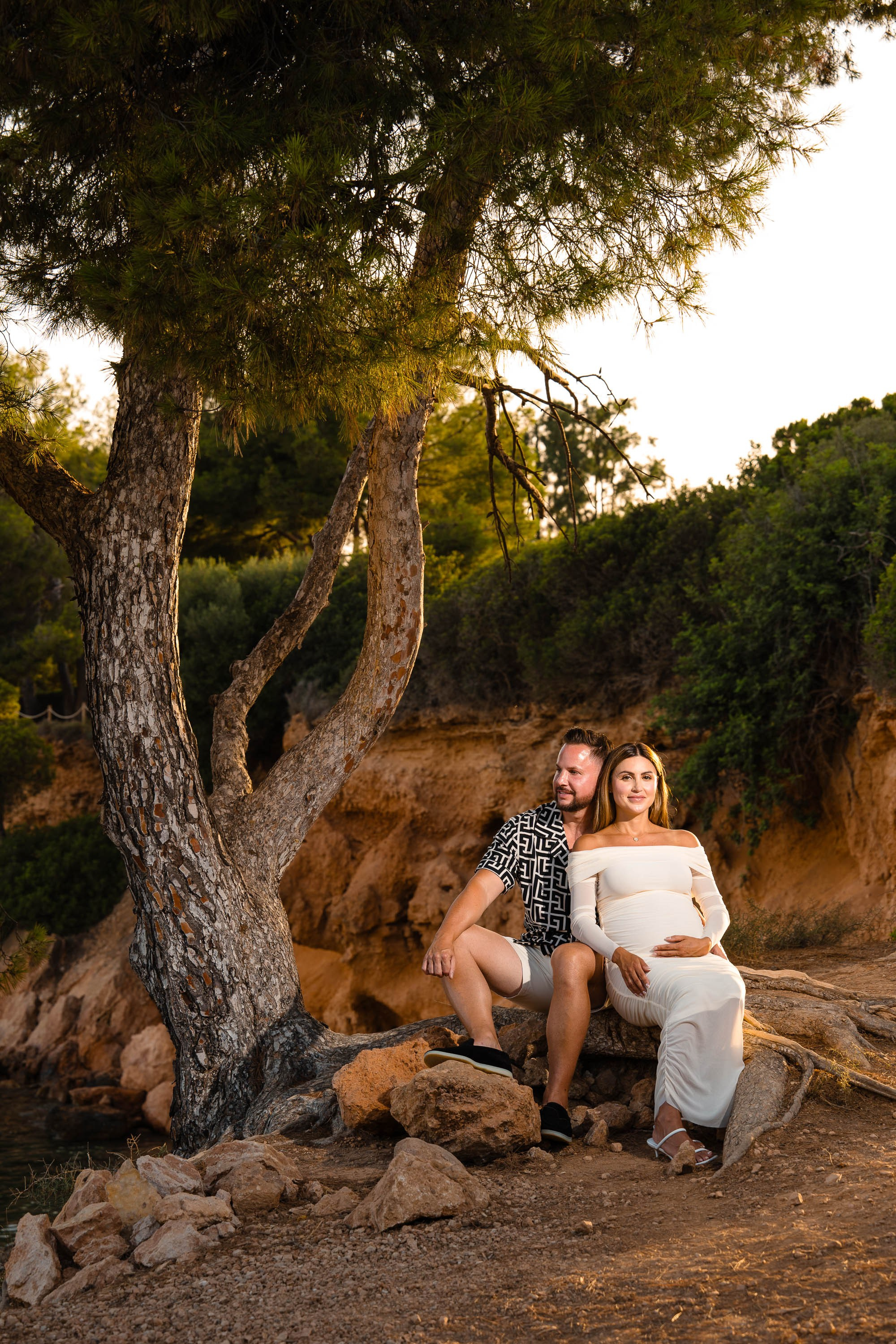 Pregnant Portrait Photoshoot at St. Regis Mardavall. Mallorca Wedding, Corporate & Social Photographer