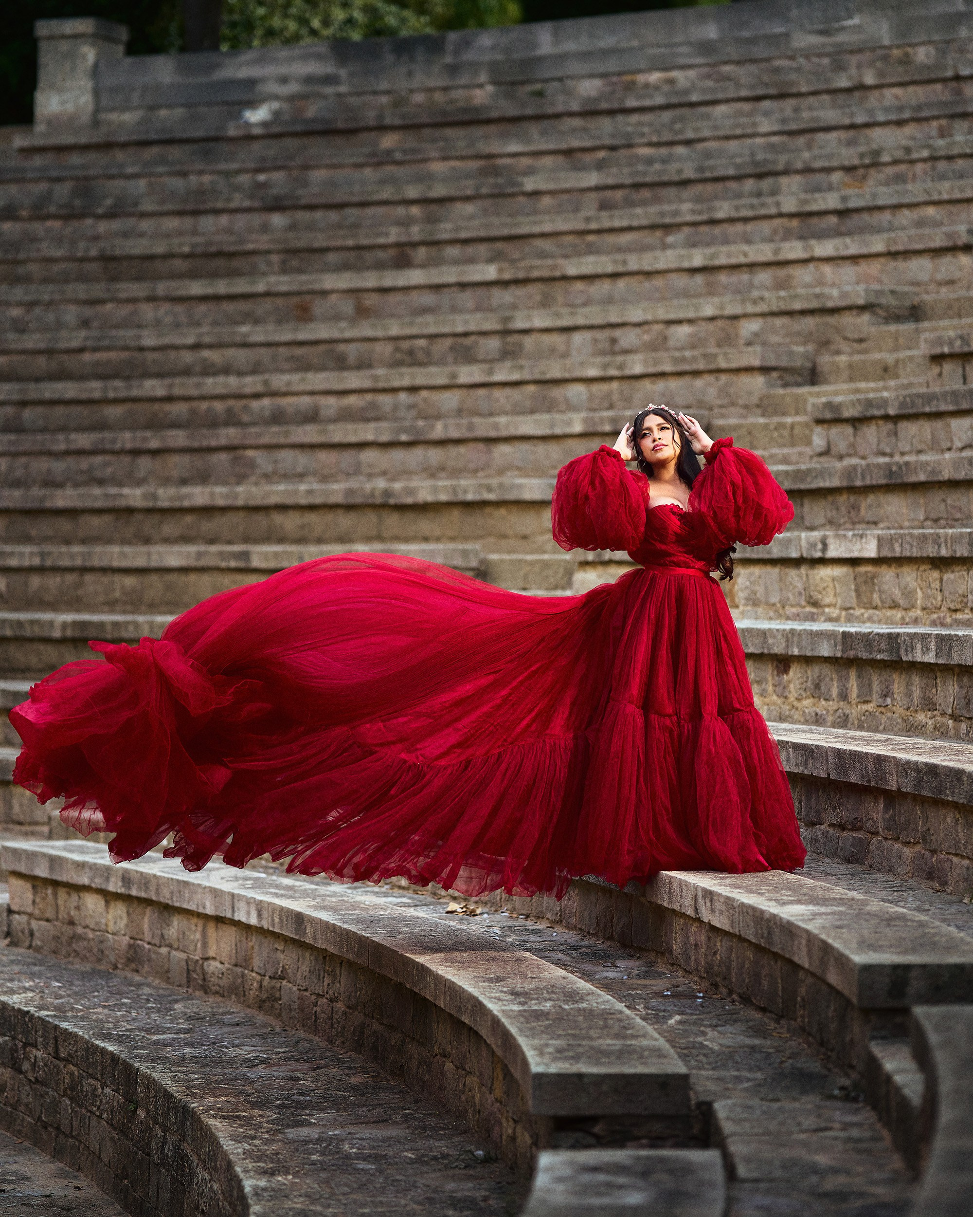 Fotógrafo de Quinceañeras en Barcelona | Sesión de 15 Años con Vestidos Únicos en Lugares Icónicos