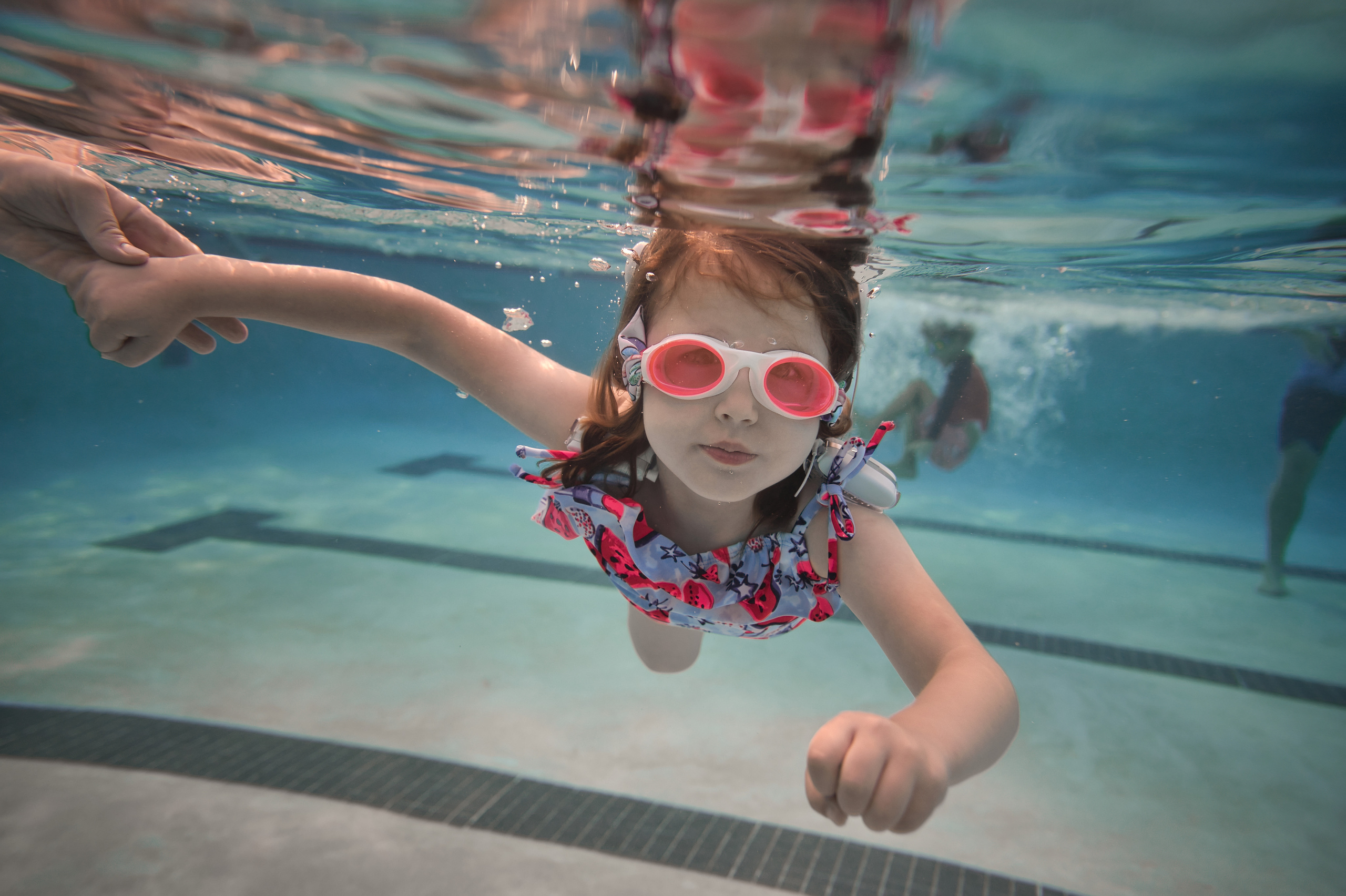 Olga’s Family Underwater Shoot. Family and Sports photographer in Cary Raleigh NC North Carolina