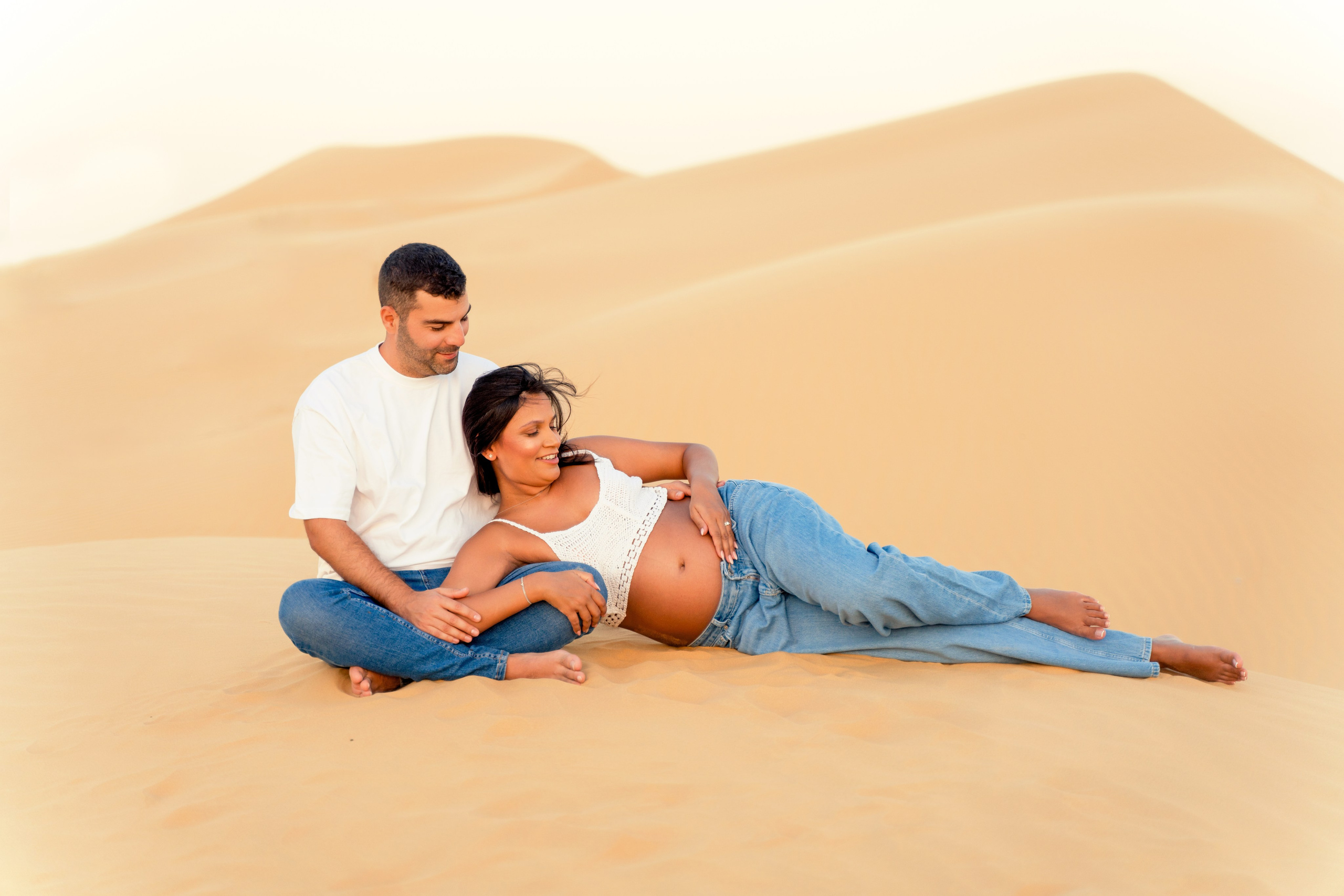 Пустыня в Абу Даби. Фотограф в Абу Даби Марина