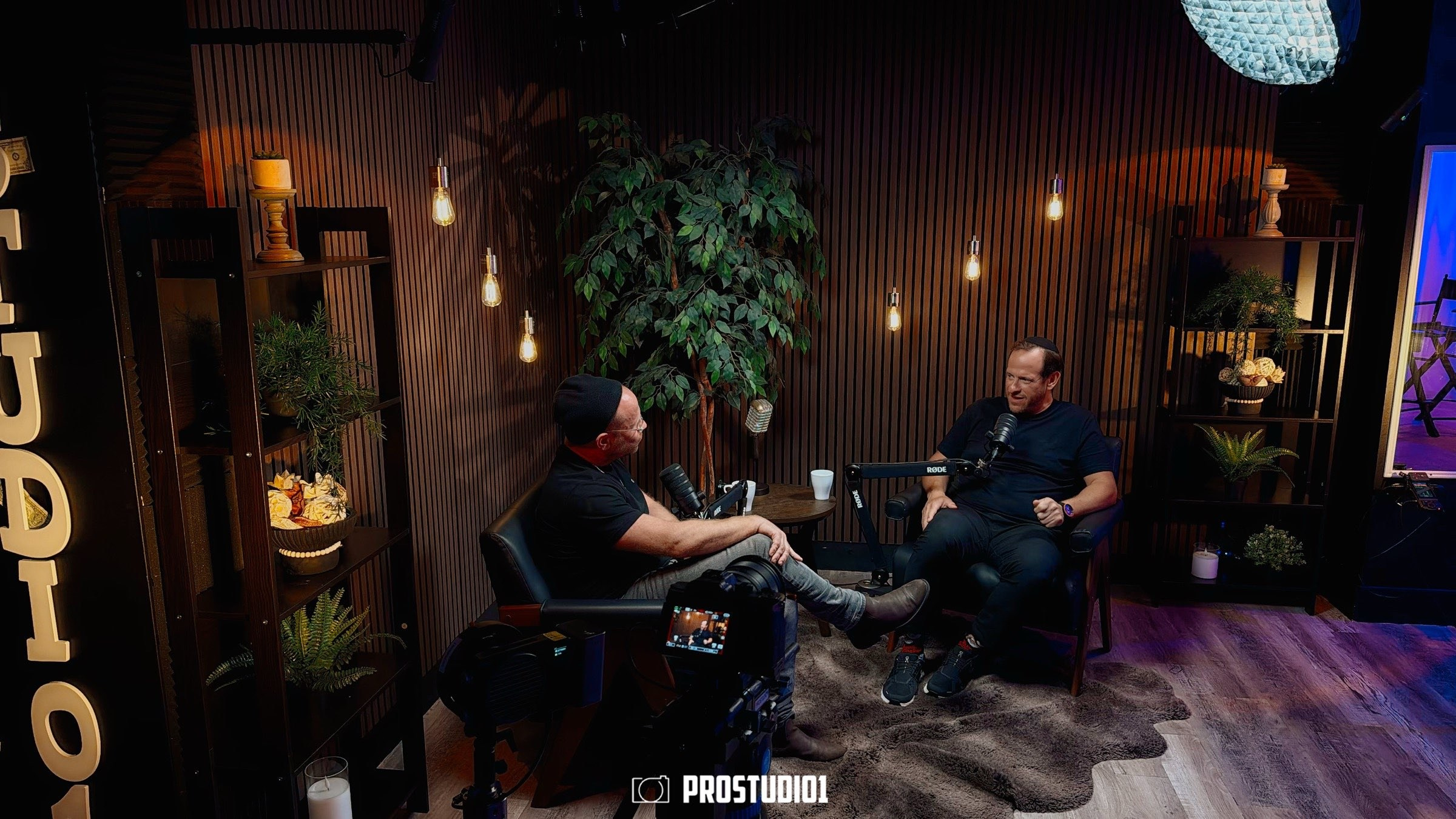 Cinematic Interview Lounge Near Miami · Zone 2 | ProStudio1