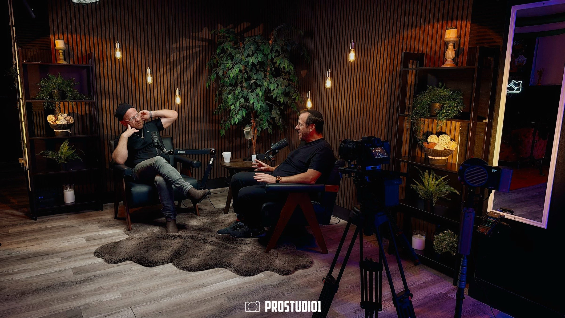Cinematic Interview Lounge Near Miami · Zone 2 | ProStudio1