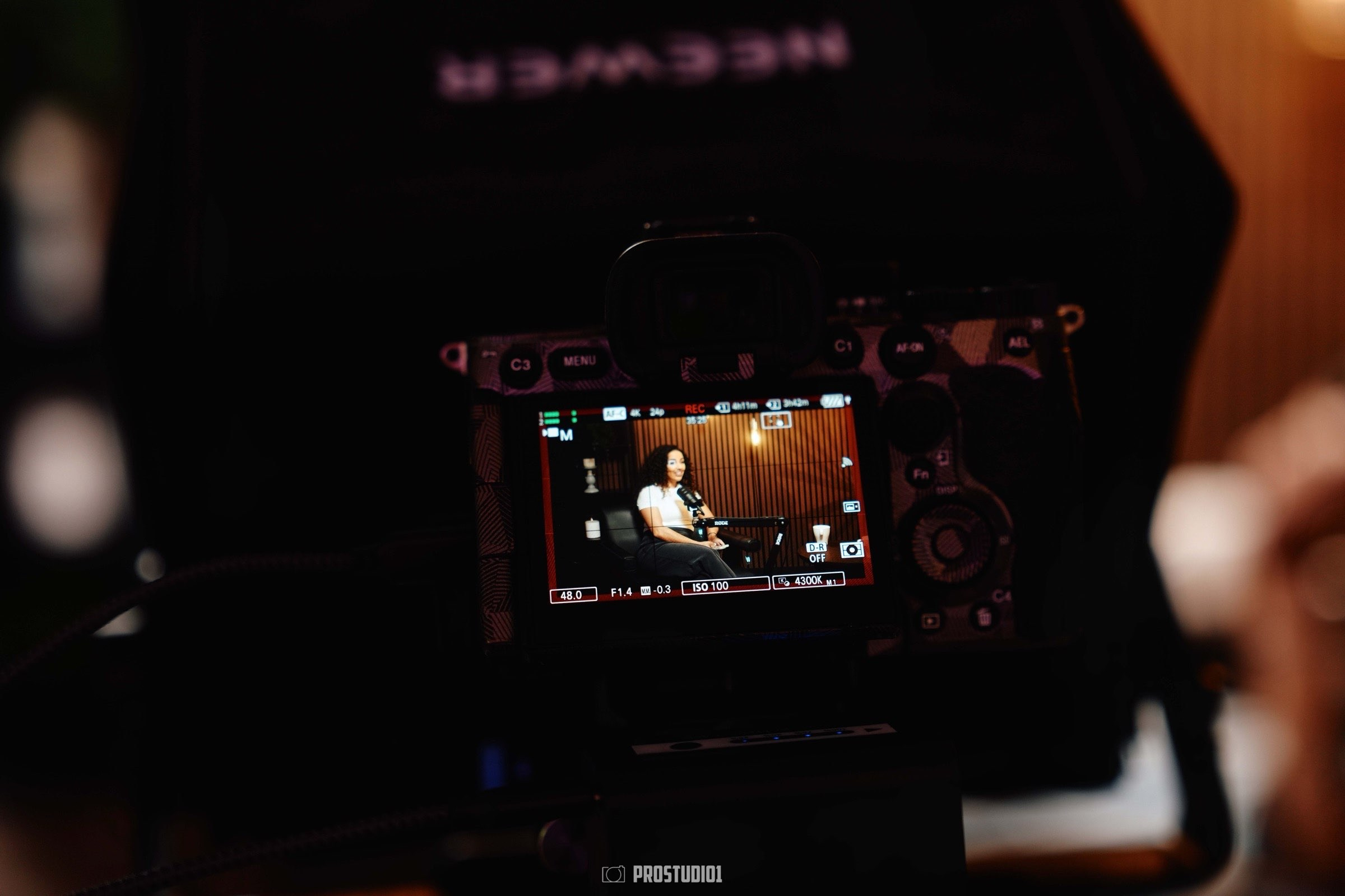 Cinematic Interview Lounge Near Miami · Zone 2 | ProStudio1