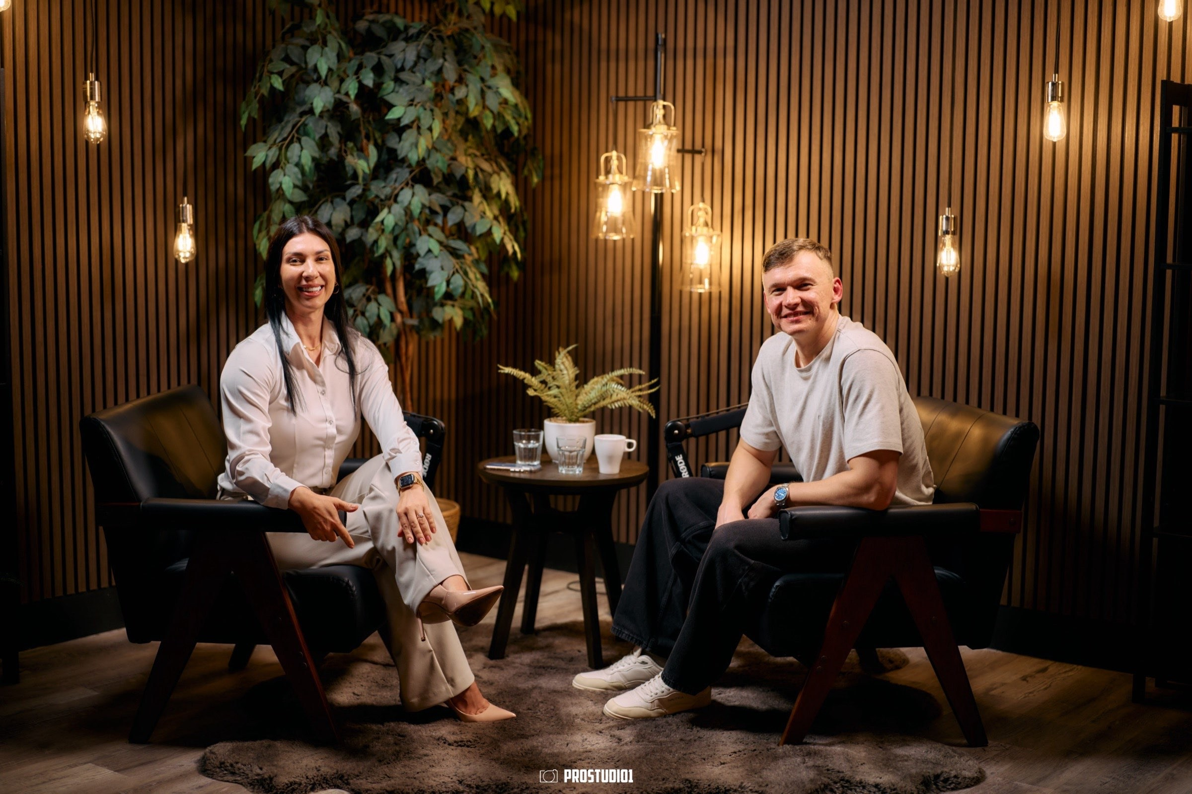 Cinematic Interview Lounge Near Miami · Zone 2 | ProStudio1