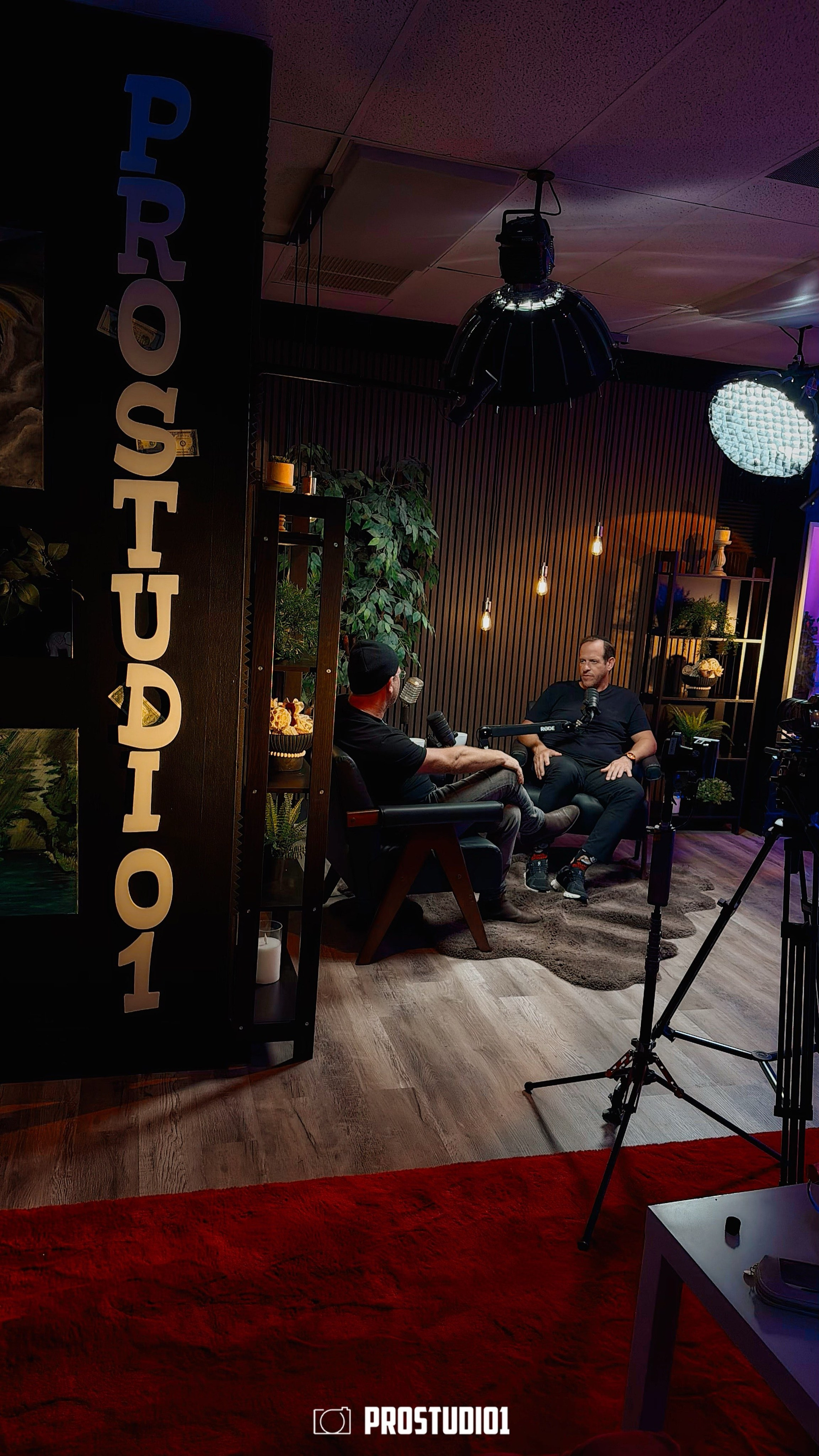 Cinematic Interview Lounge Near Miami · Zone 2 | ProStudio1