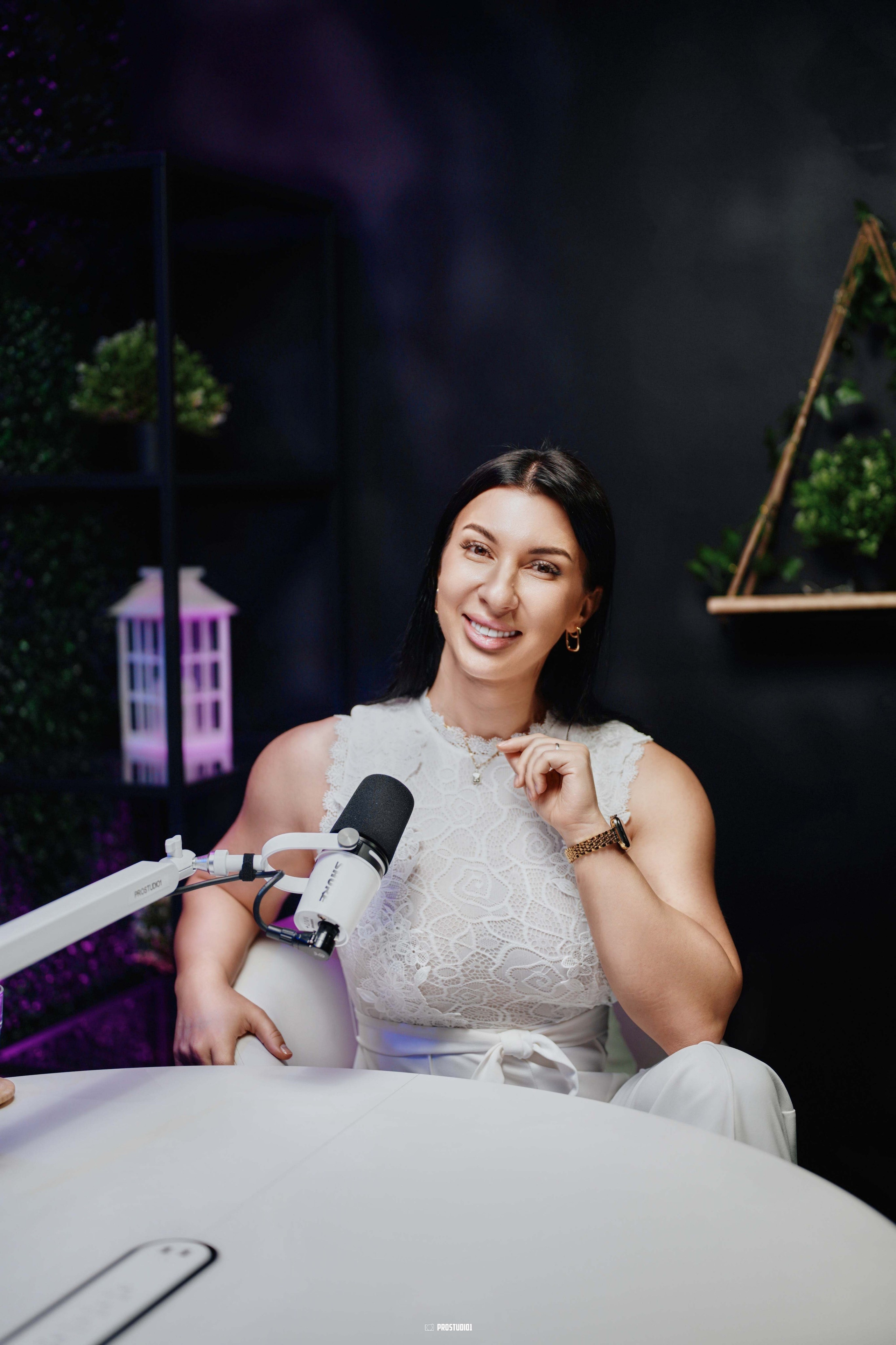 Private Podcast Studio Near Miami · Zone 1 Talk-Show Set | ProStudio1