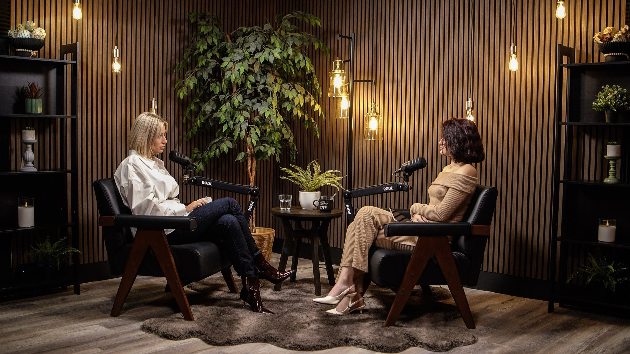 Cinematic Interview Lounge Near Miami · Zone 2 | ProStudio1