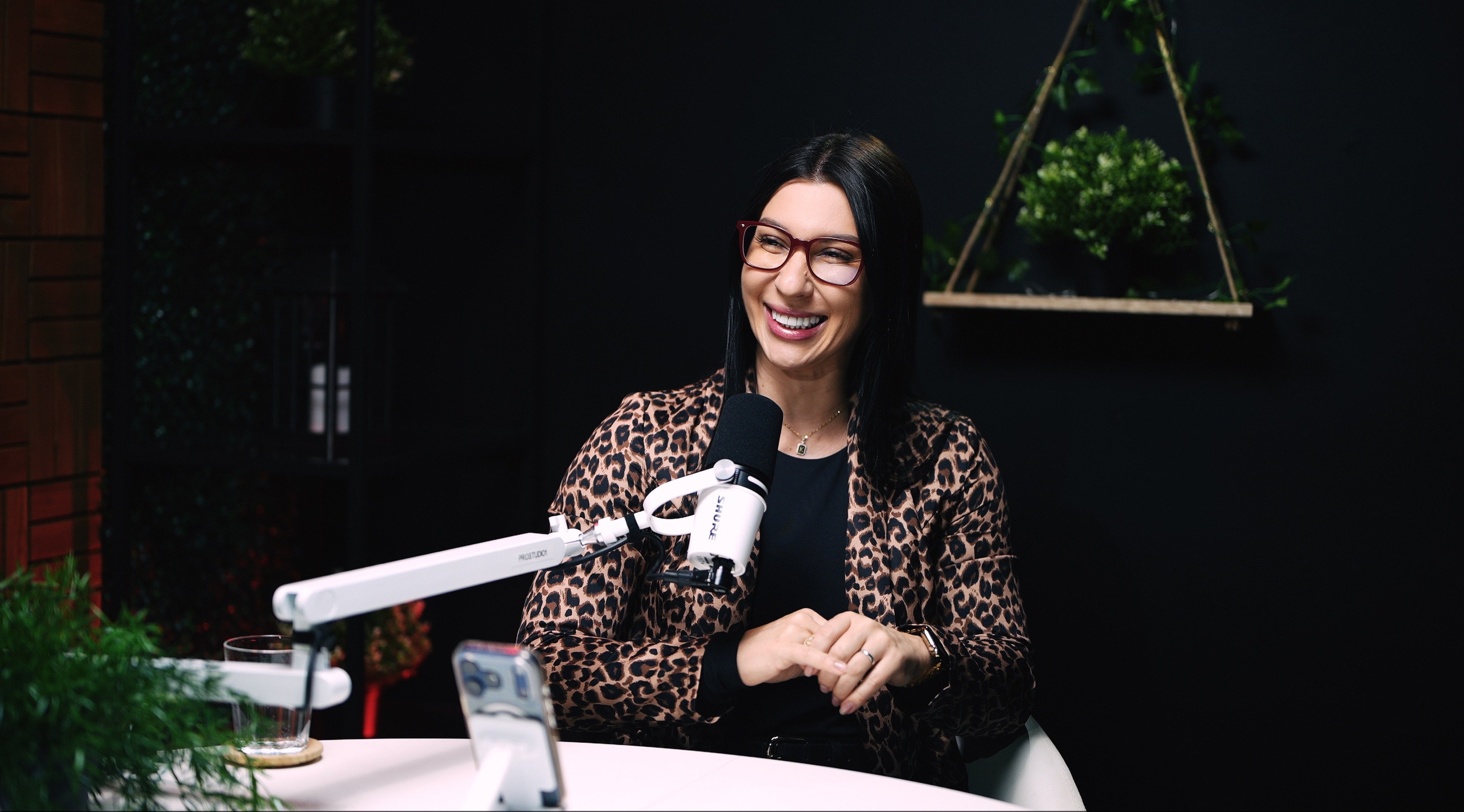 Private Podcast Studio Near Miami · Zone 1 Talk-Show Set | ProStudio1