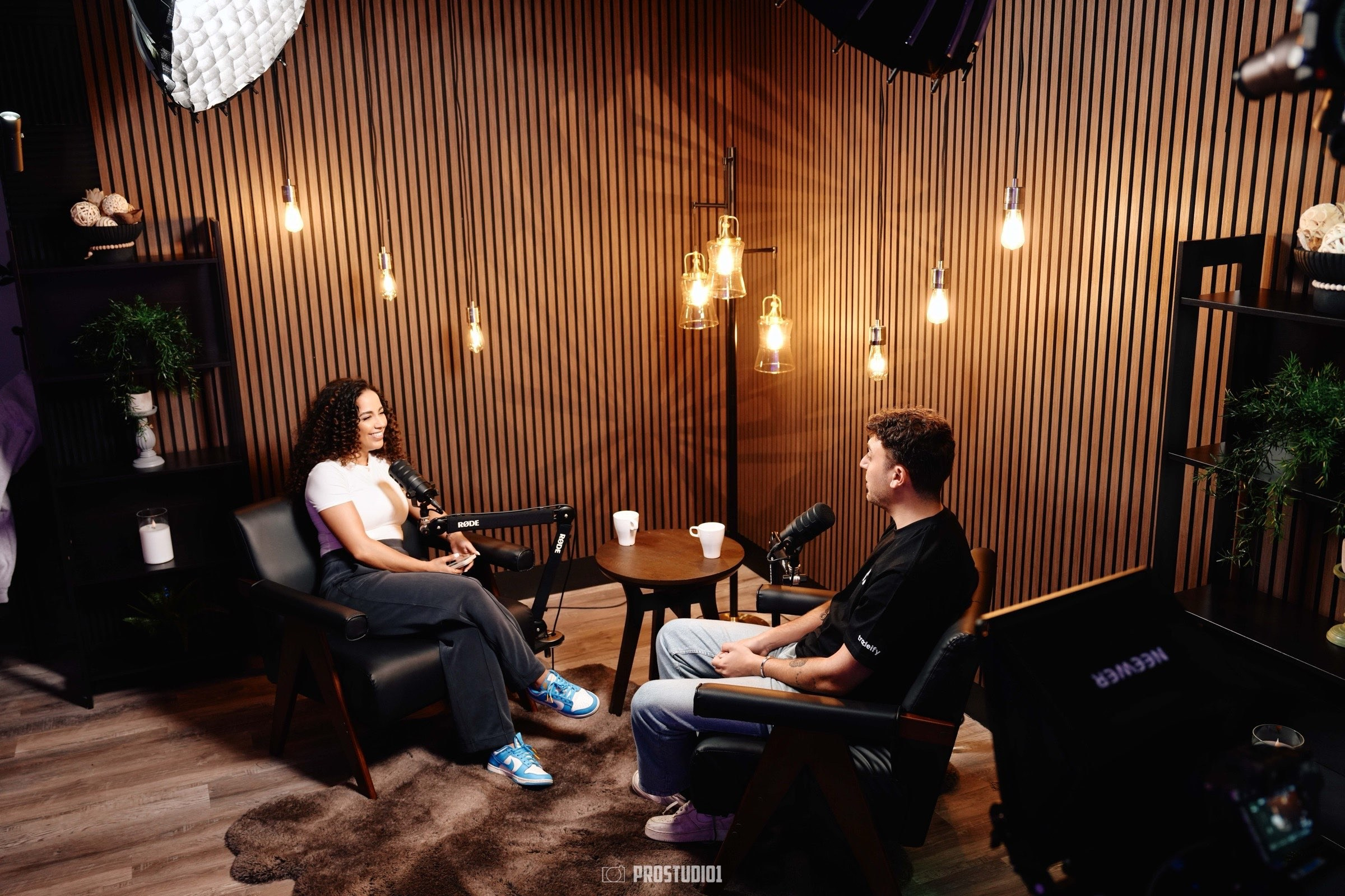 Cinematic Interview Lounge Near Miami · Zone 2 | ProStudio1