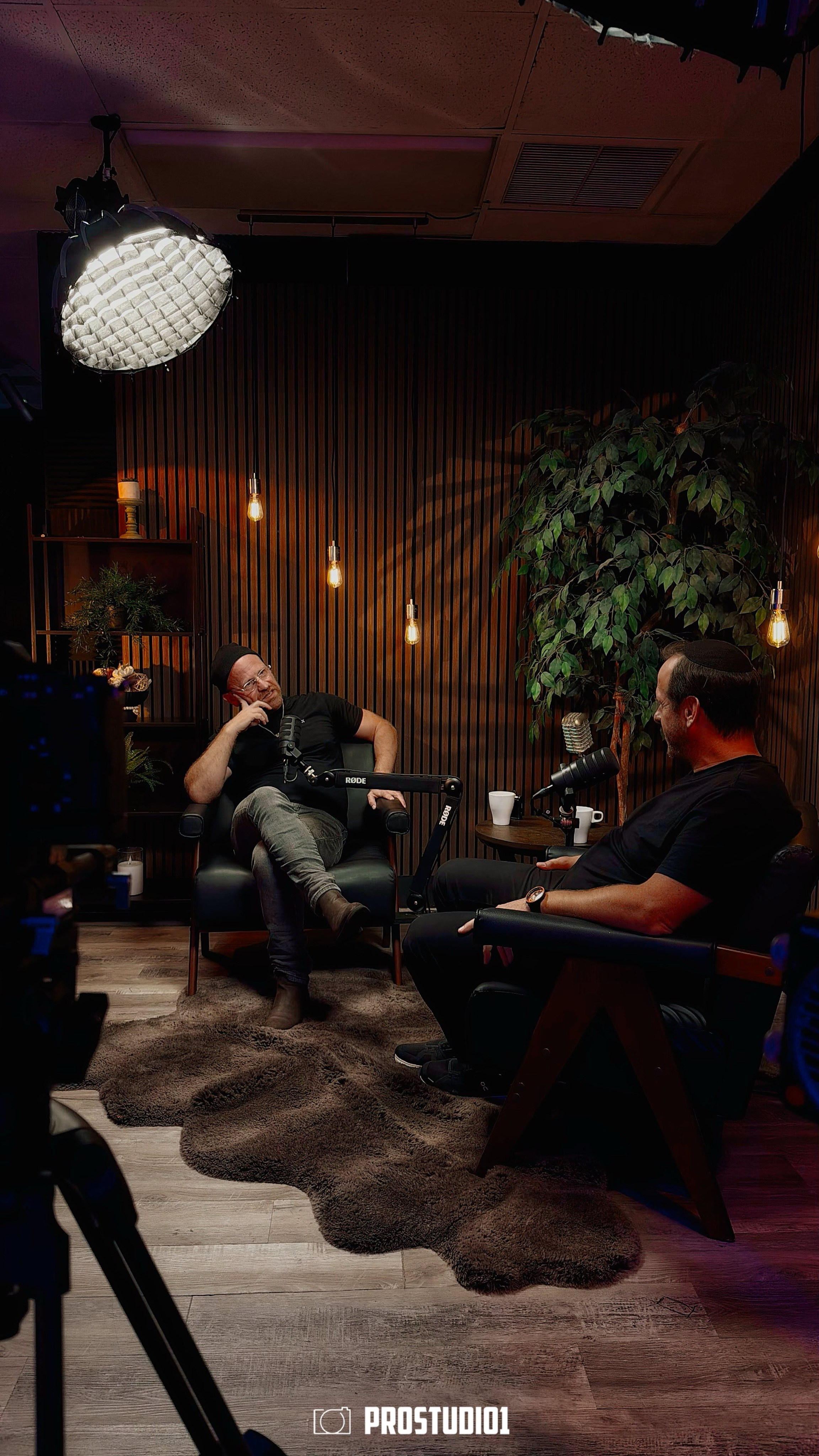 Cinematic Interview Lounge Near Miami · Zone 2 | ProStudio1