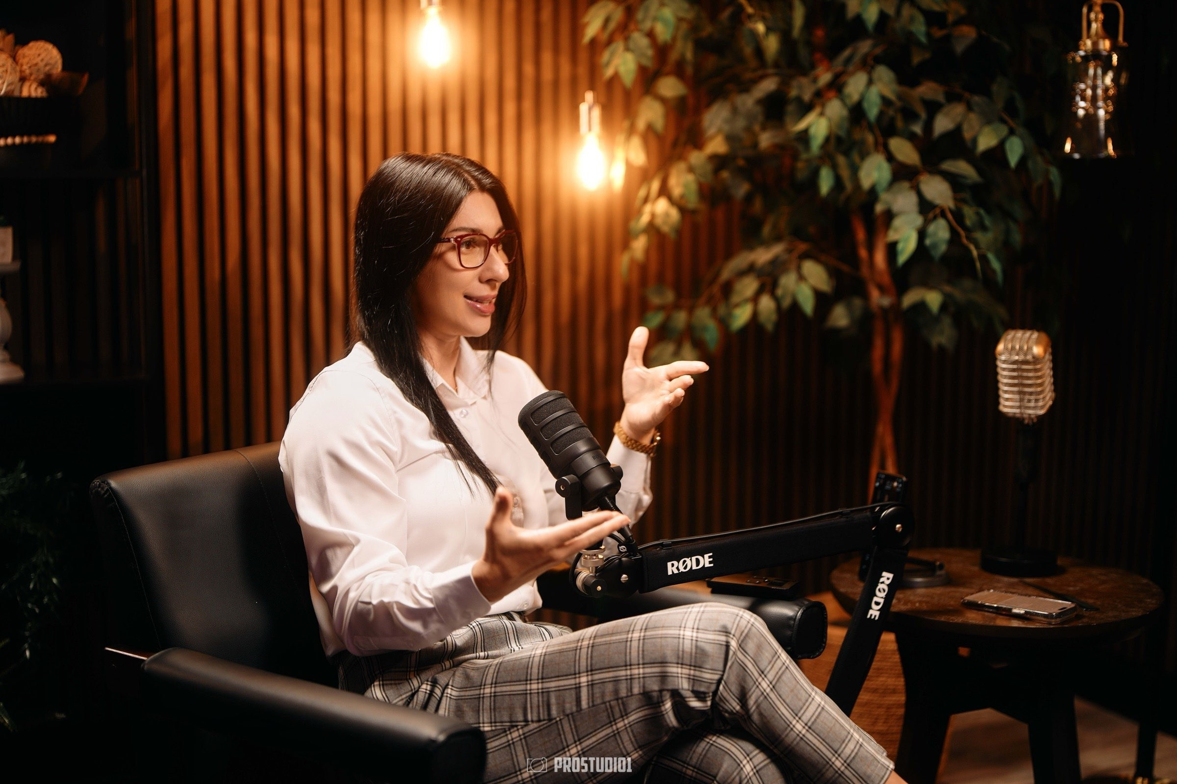 Cinematic Interview Lounge Near Miami · Zone 2 | ProStudio1