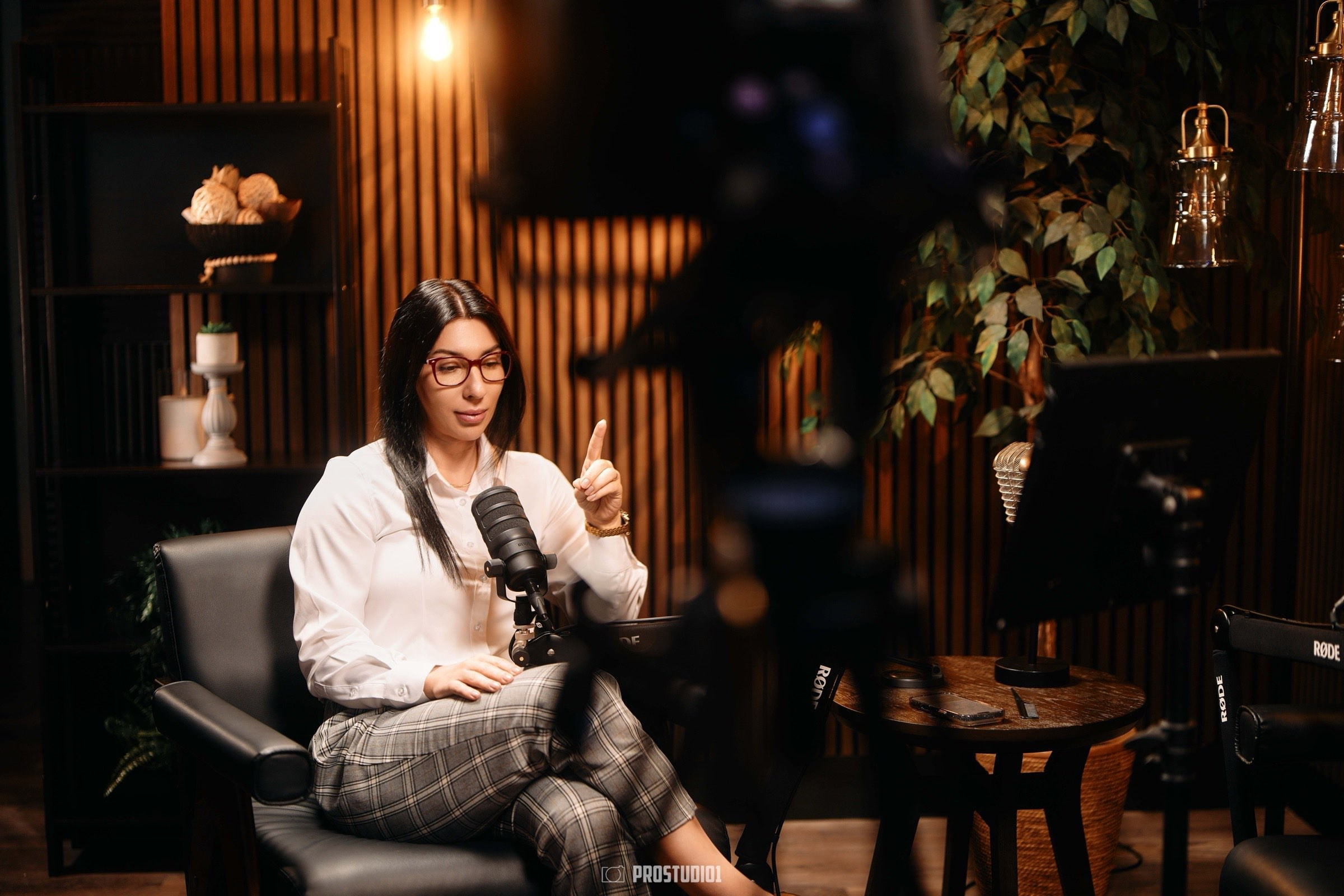 Cinematic Interview Lounge Near Miami · Zone 2 | ProStudio1