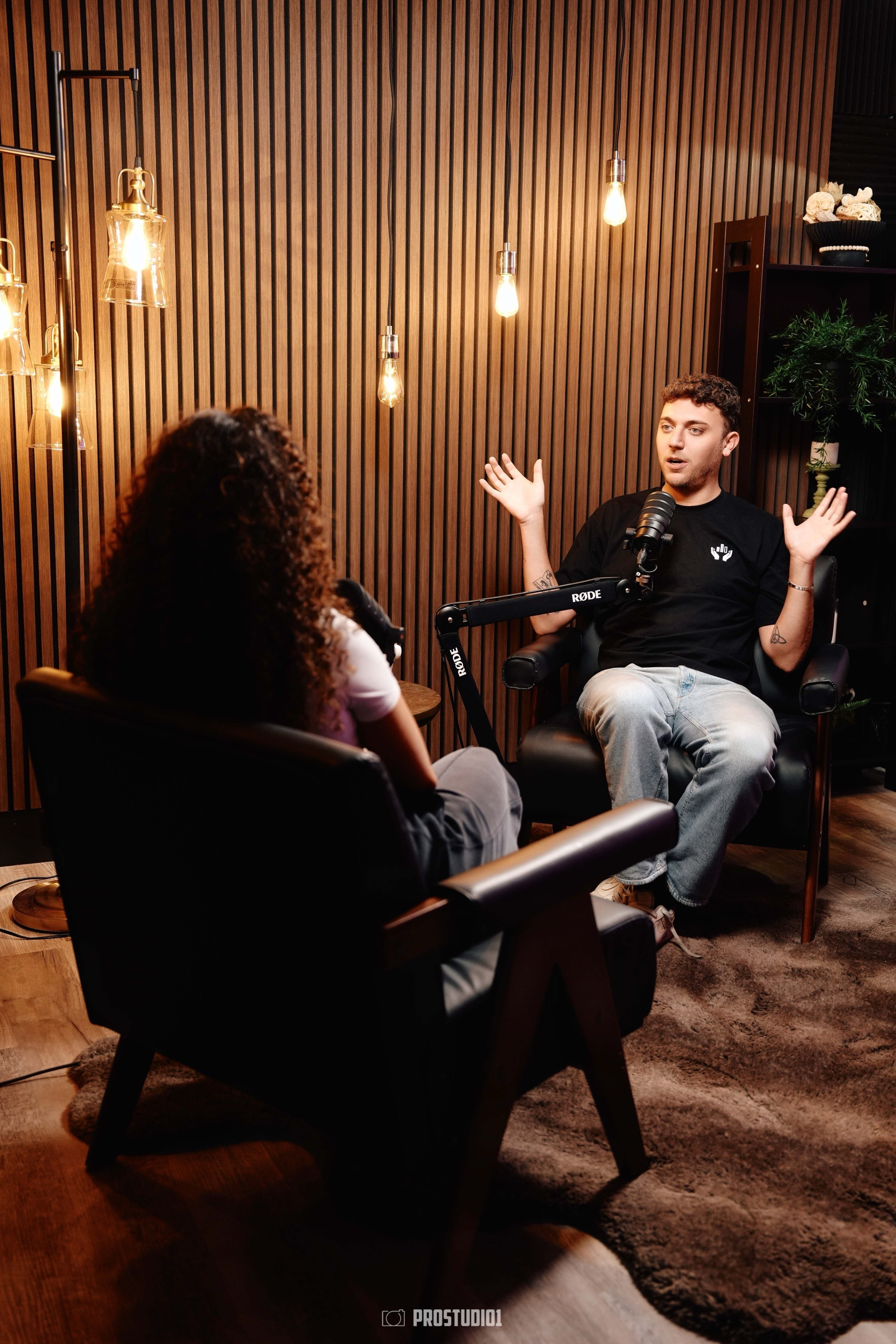 Cinematic Interview Lounge Near Miami · Zone 2 | ProStudio1