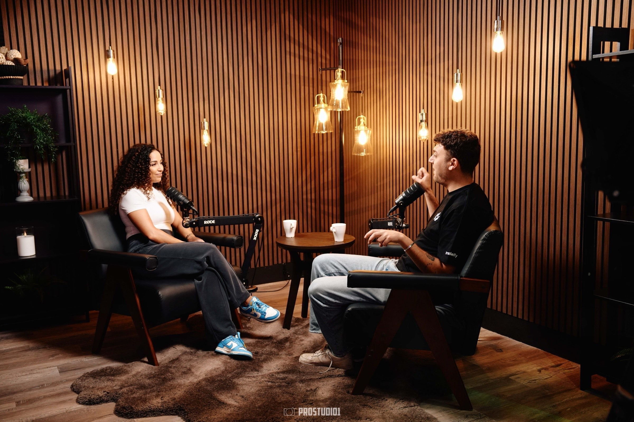 Cinematic Interview Lounge Near Miami · Zone 2 | ProStudio1