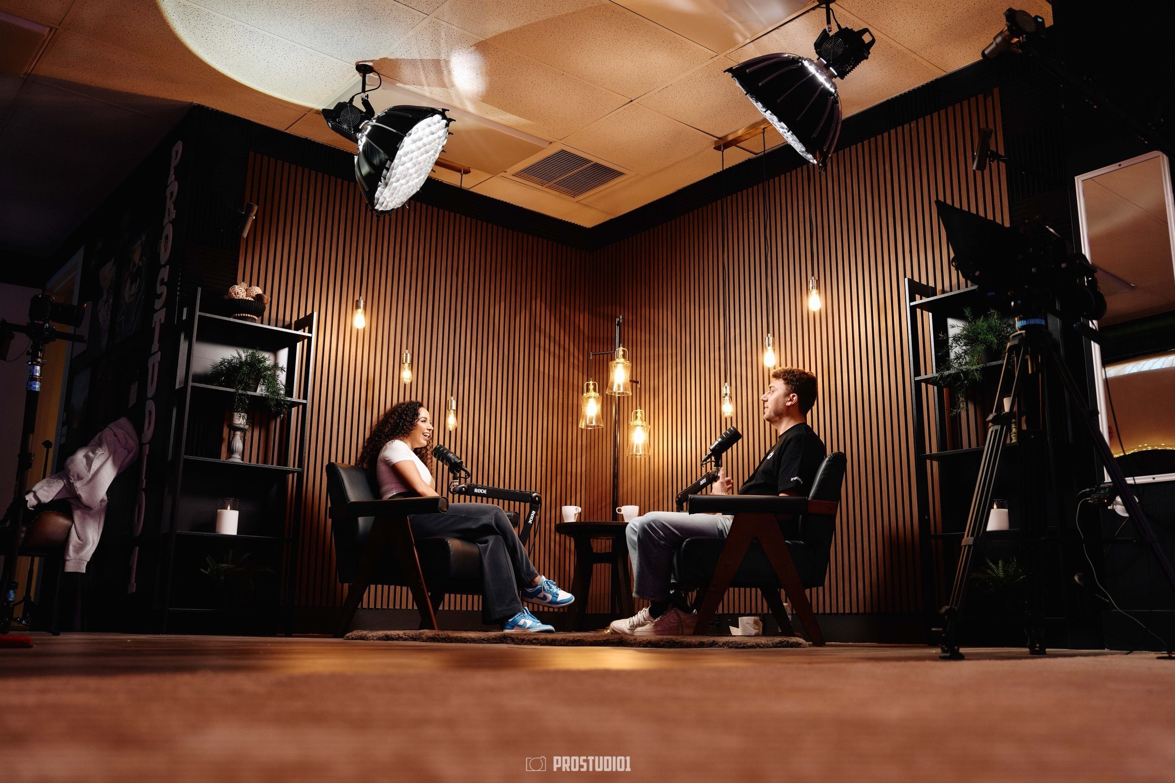 Cinematic Interview Lounge Near Miami · Zone 2 | ProStudio1