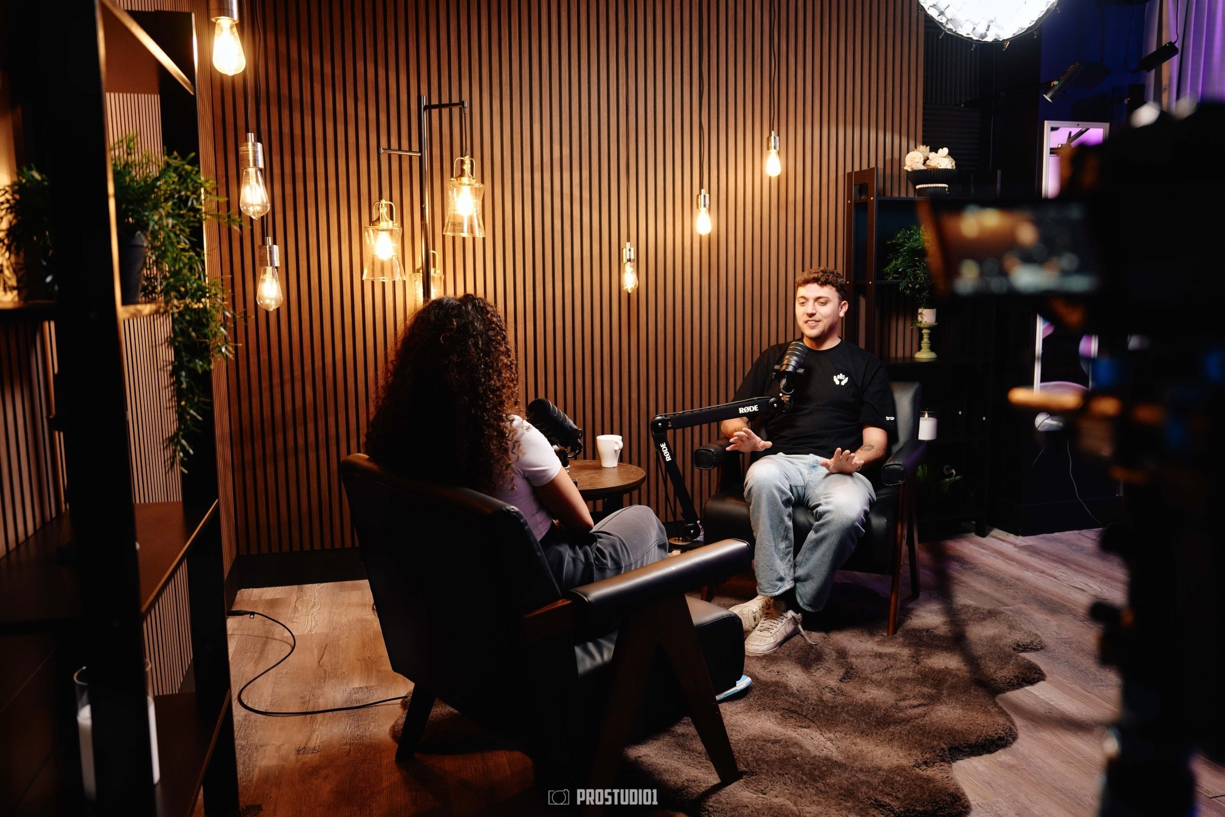 Cinematic Interview Lounge Near Miami · Zone 2 | ProStudio1