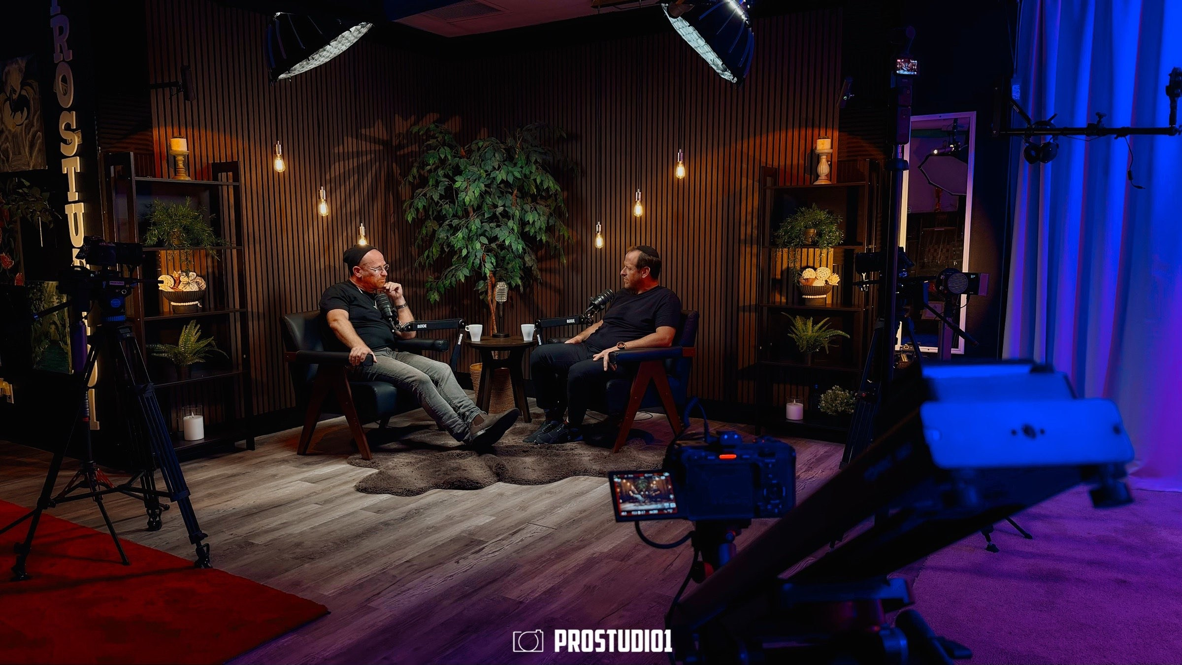 Cinematic Interview Lounge Near Miami · Zone 2 | ProStudio1