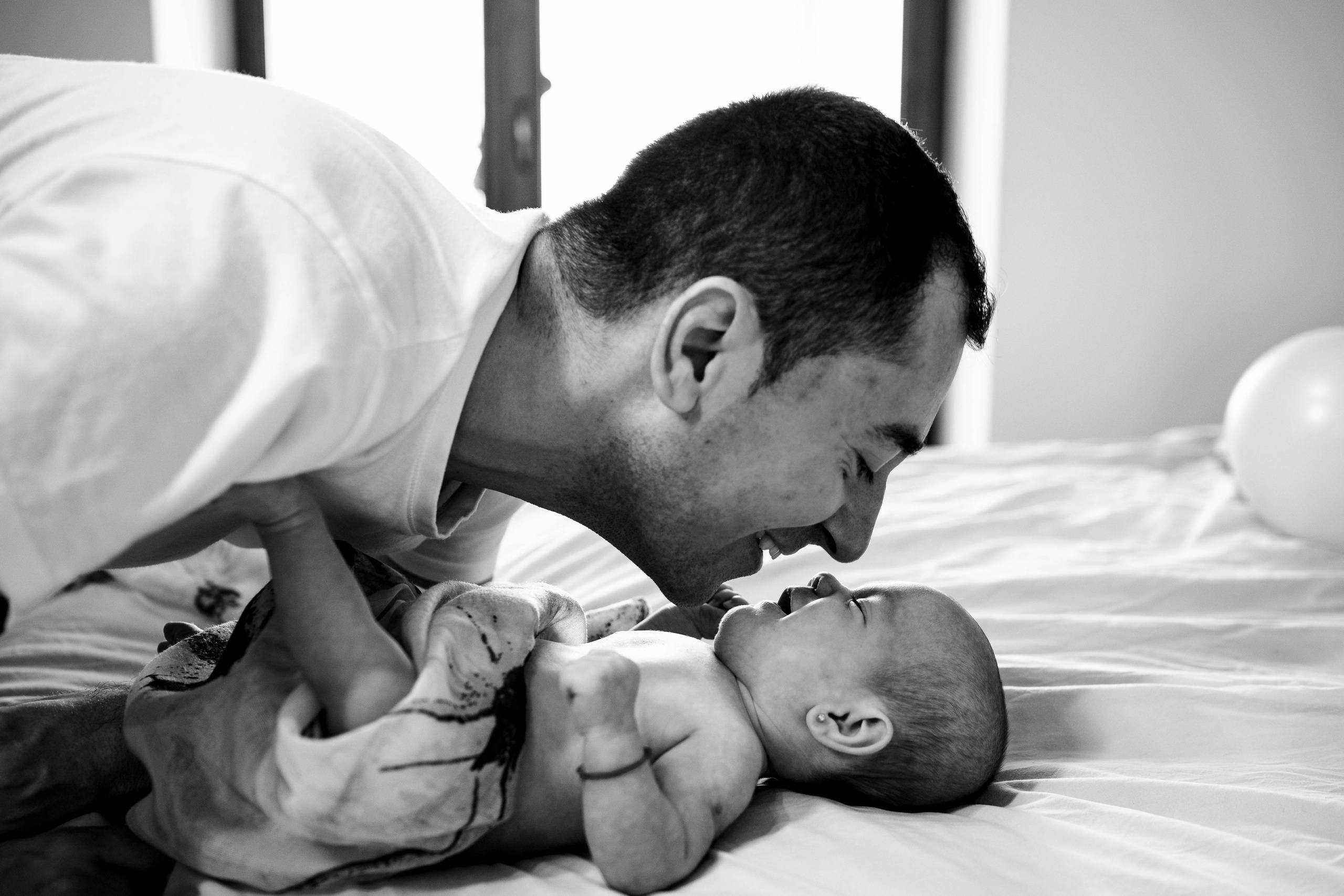 Aida, Clara, Francesca. Acasă