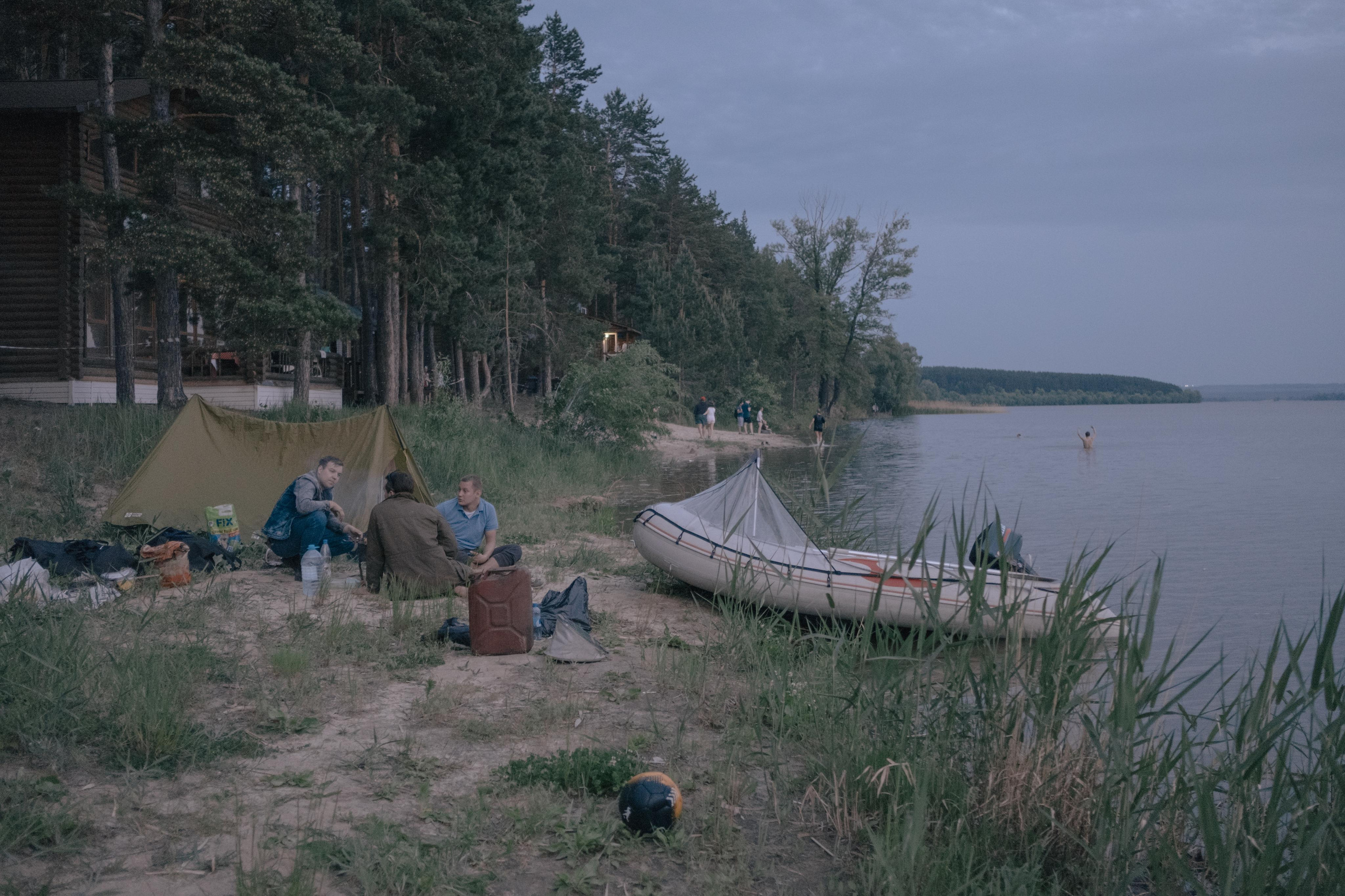 Bikers` camp. Photographer Anastasiya Dubrovina