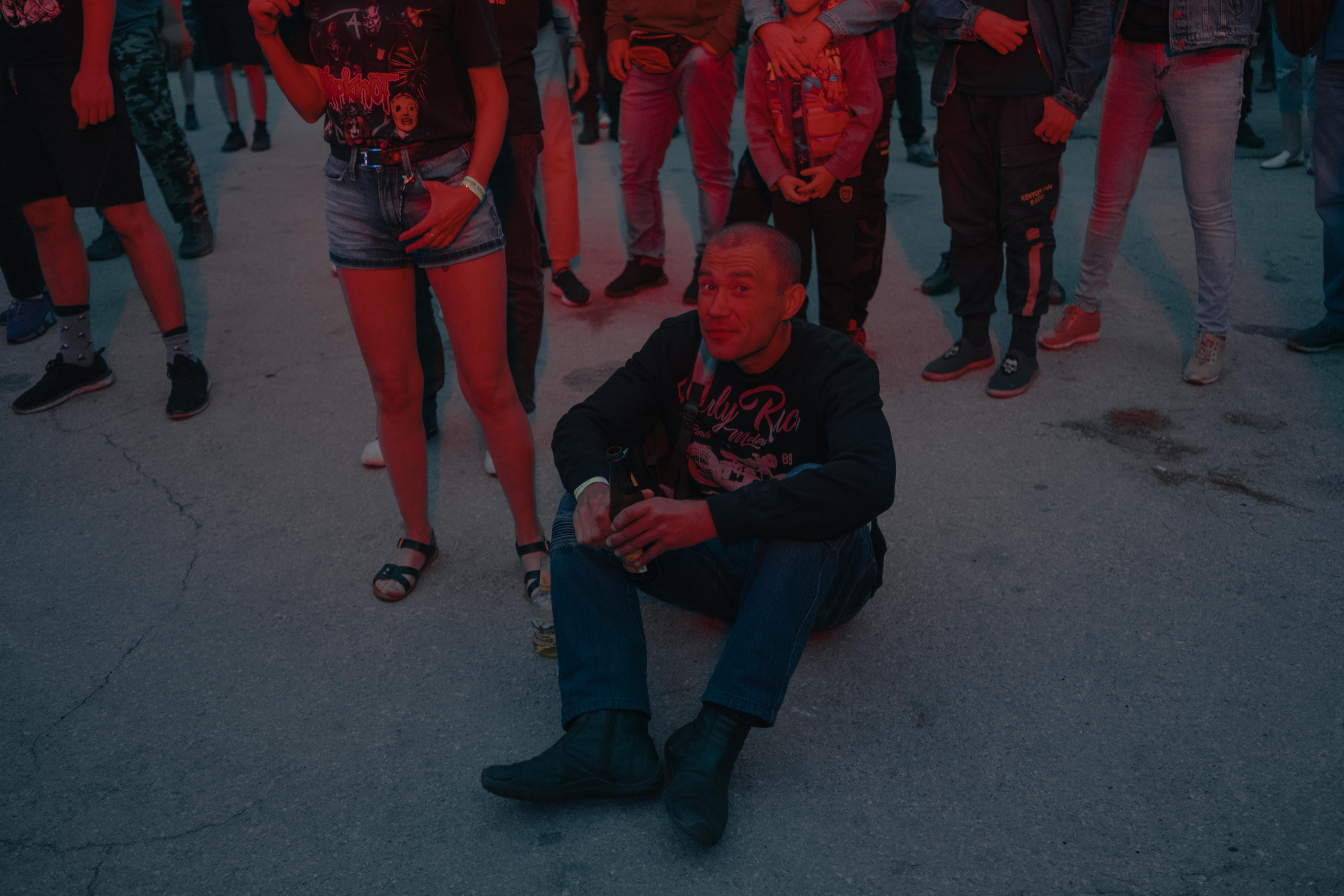 Bikers` camp. Photographer Anastasiya Dubrovina