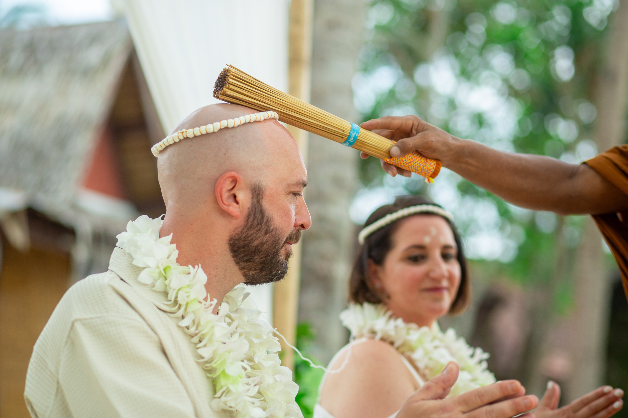 Just for 2. Буддийская свадебная церемония на Самуи, Таиланд