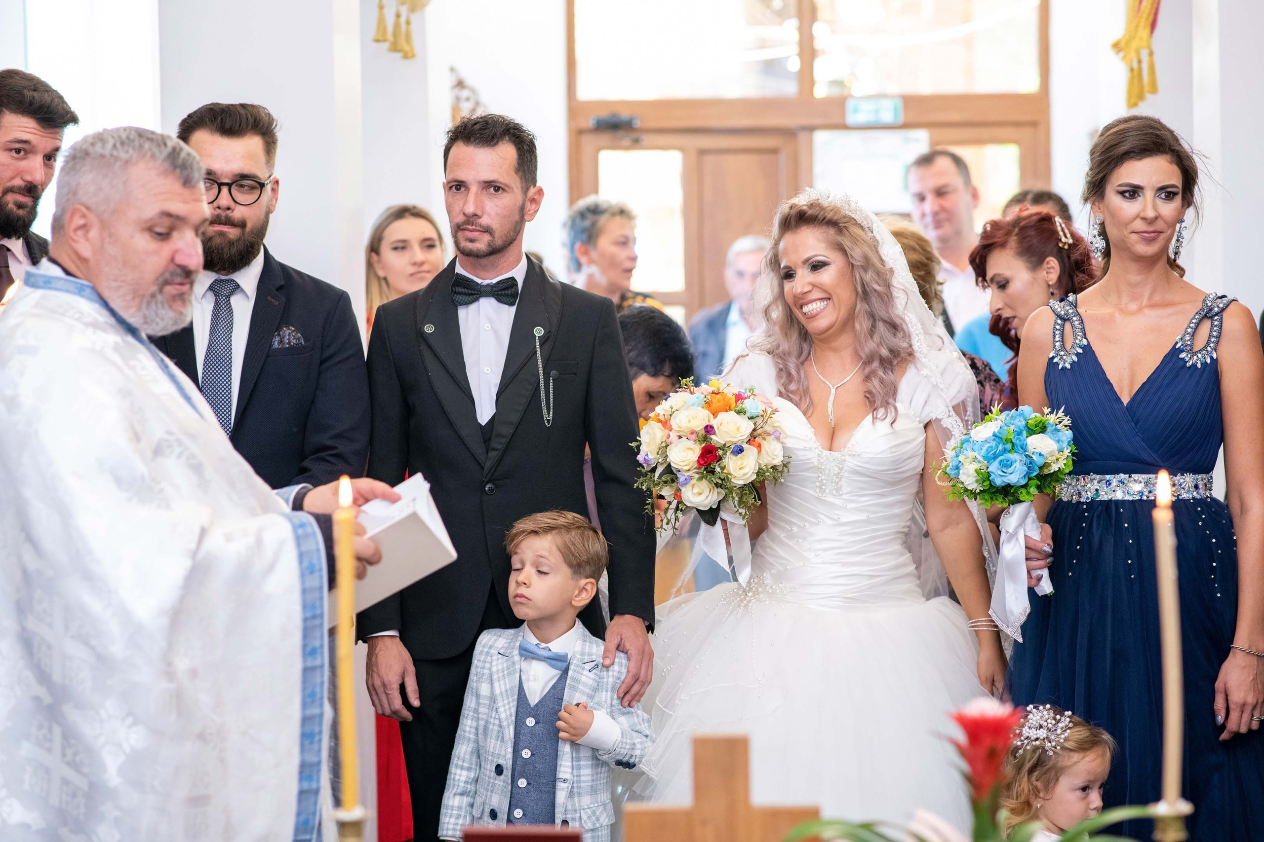 Nunta Dan si Lucica. Mugurel anghel