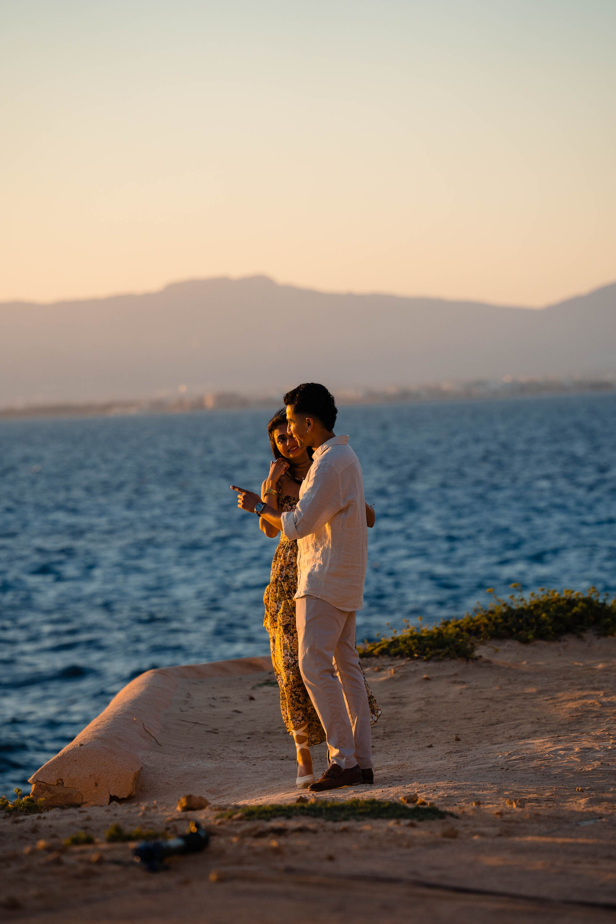 engagement proposal Mallorca luxury hotel Cap Rocat by the sea