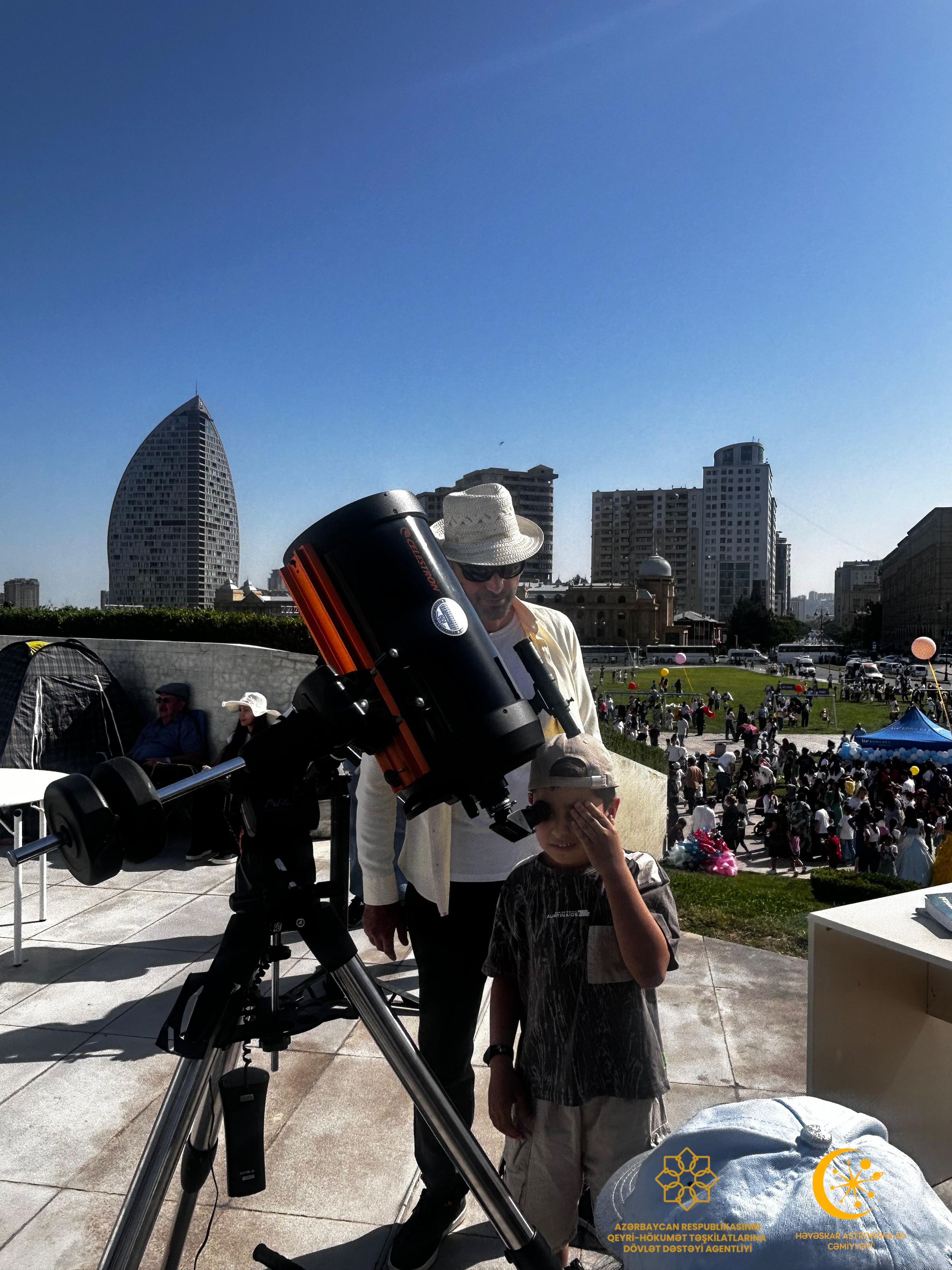 Astro-kəşf ilə dolu festival: 1 iyun tədbirində iştirak etdik. Həvəskar Astronomlar Cəmiyyəti — Astronomy.az
