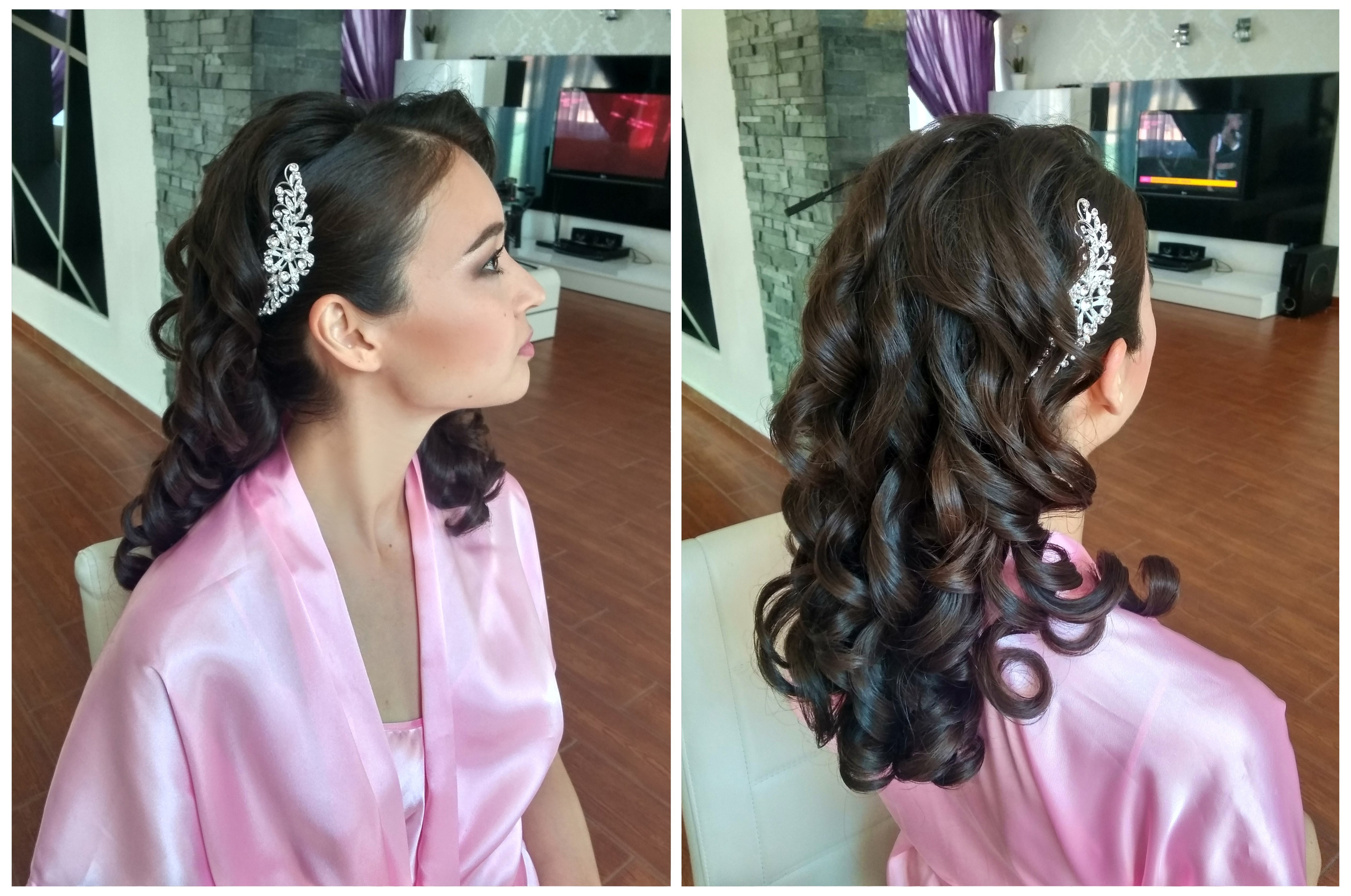 Hairdresser in Montenegro. Makeup artist and hairdresser in Montenegro Nadia Lia