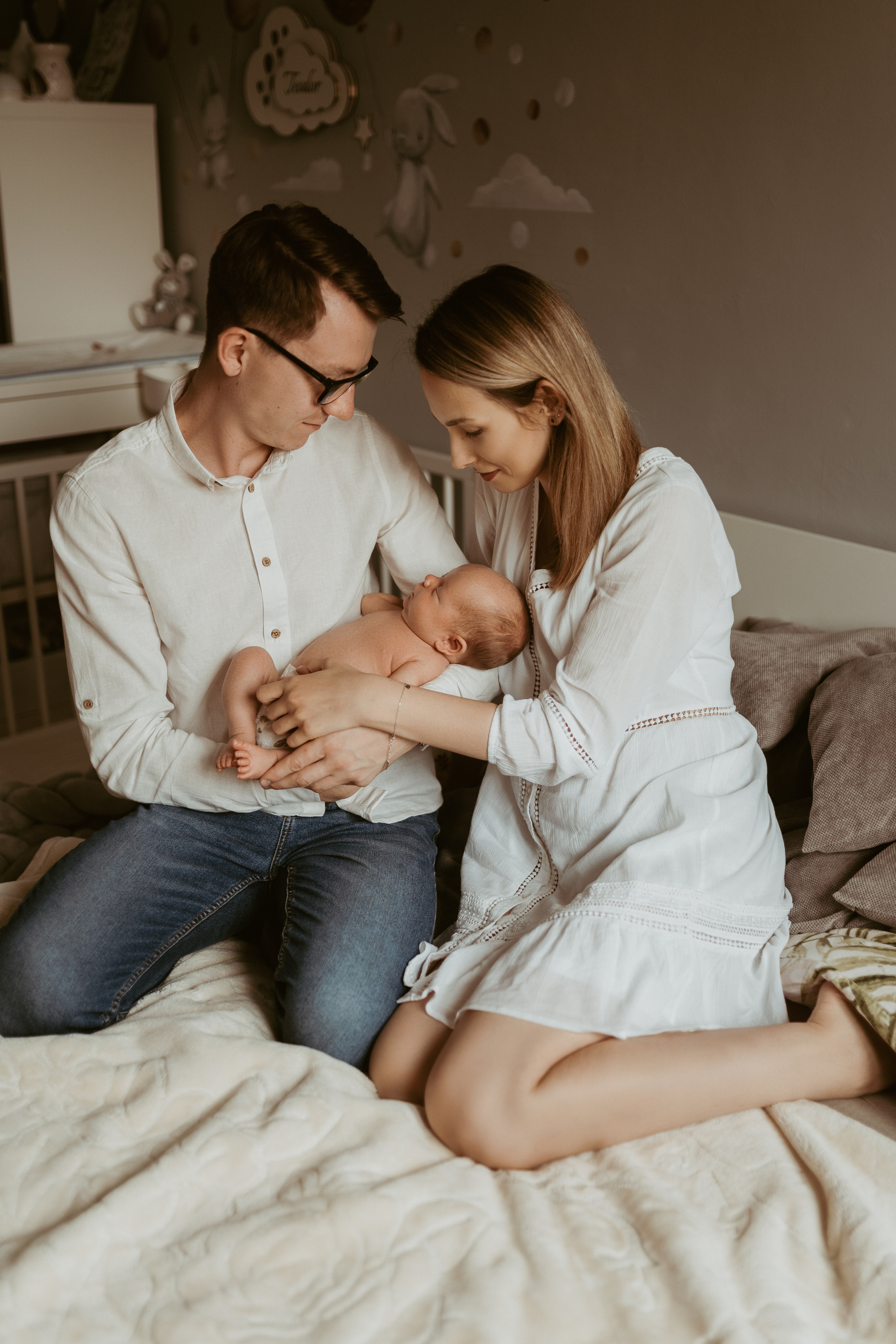 SESJA DOMOWA: Kinga&Damian&Teodor. Karkowskafoto - fotografia miłości