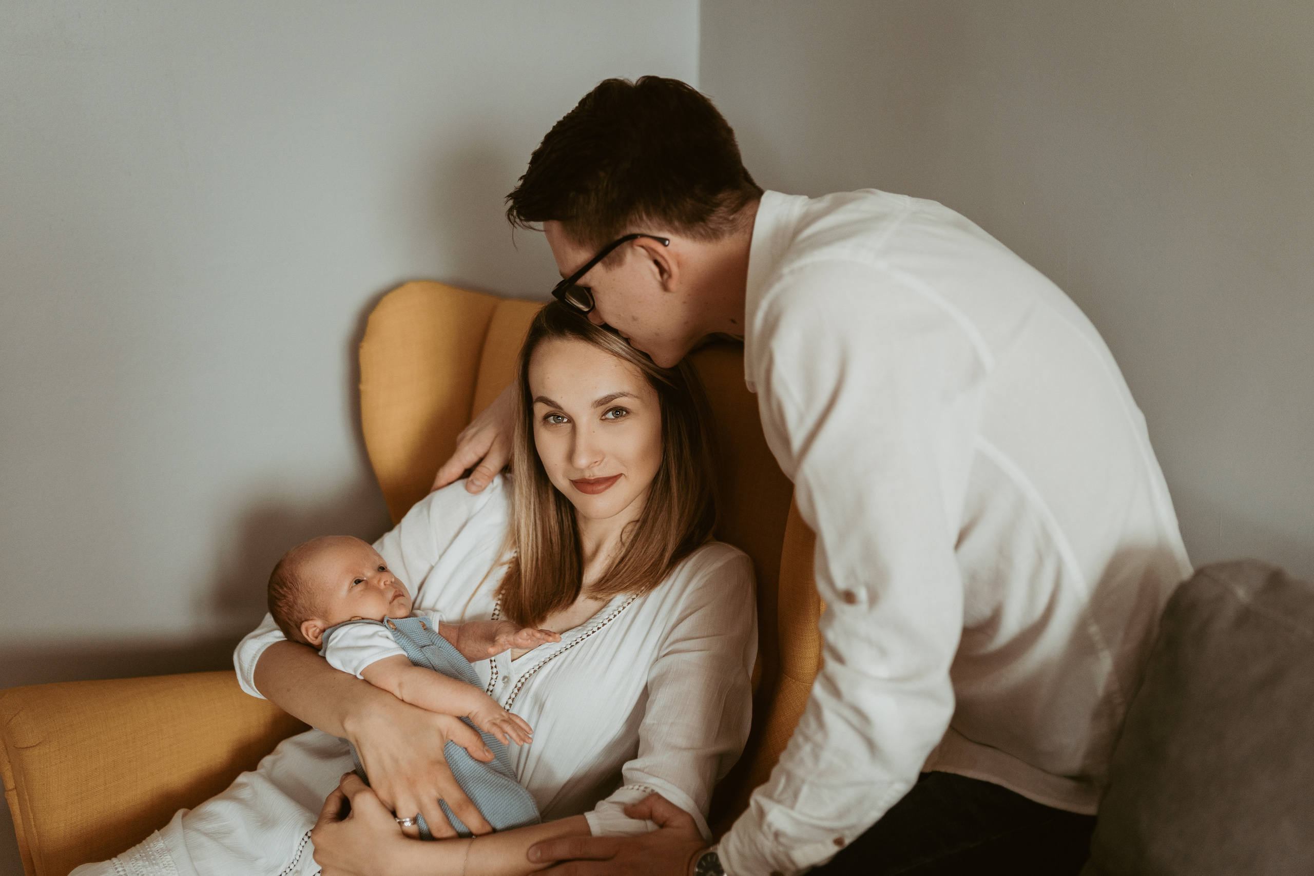 SESJA DOMOWA: Kinga&Damian&Teodor. Karkowskafoto - fotografia miłości