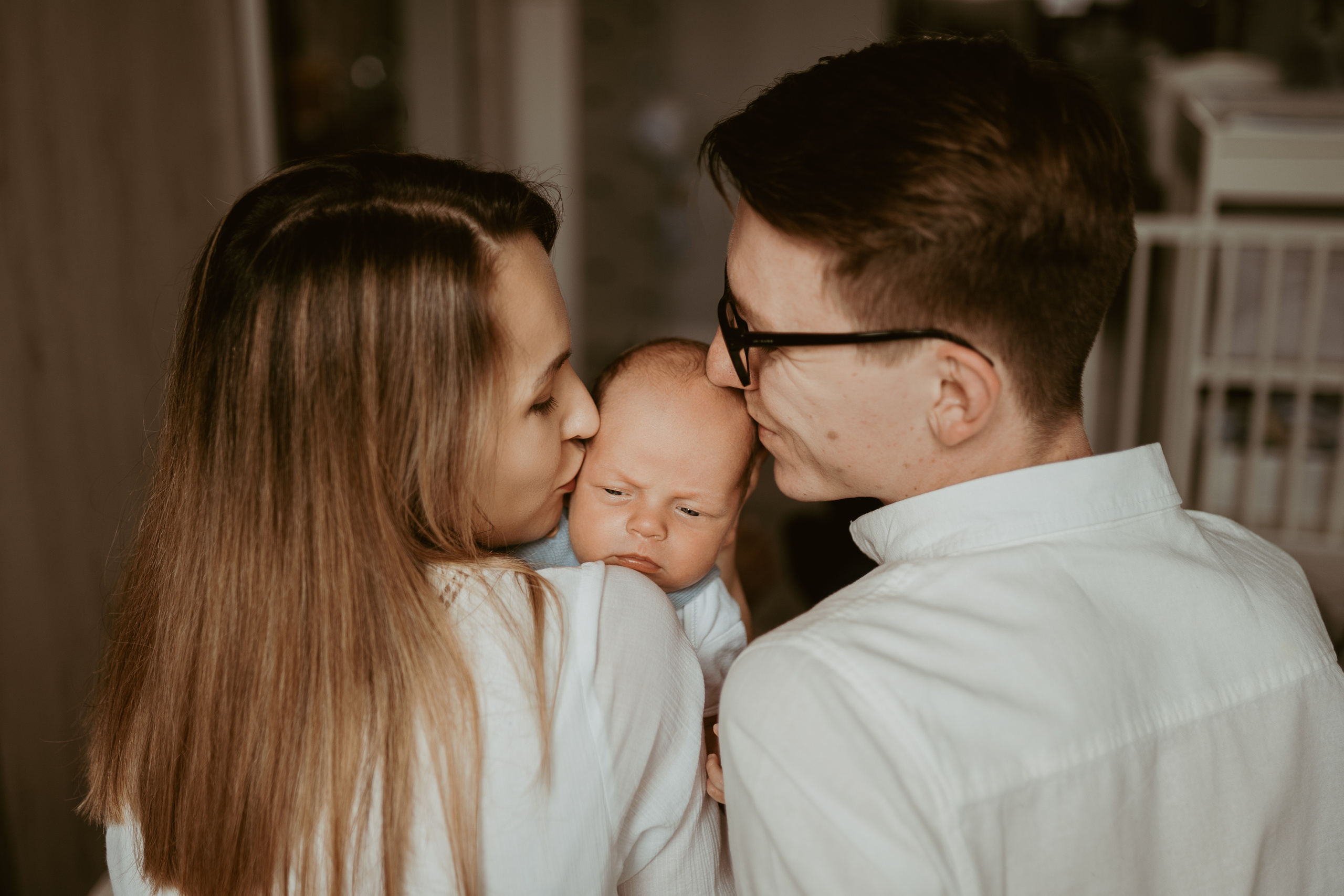 SESJA DOMOWA: Kinga&Damian&Teodor. Karkowskafoto - fotografia miłości