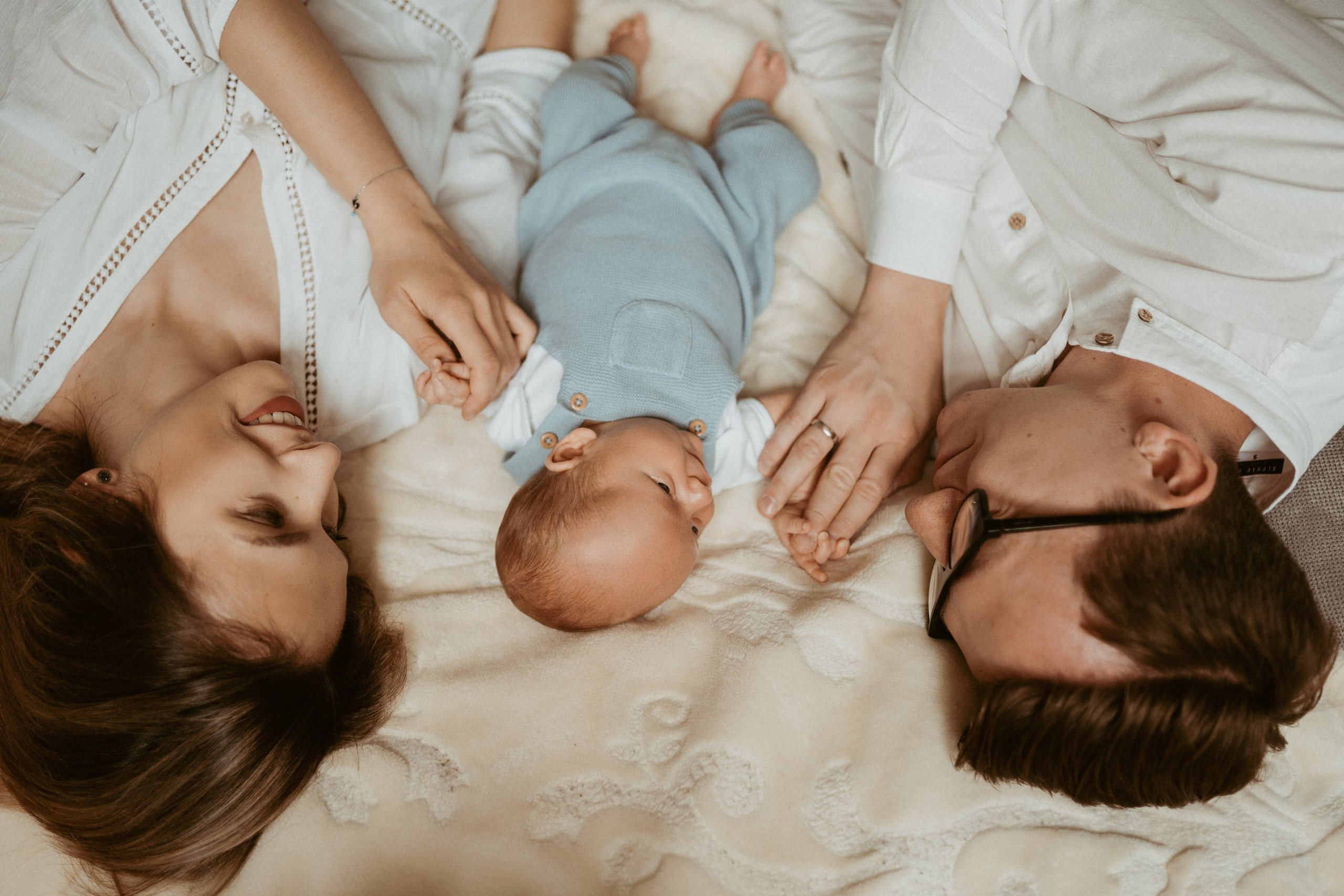 SESJA DOMOWA: Kinga&Damian&Teodor. Karkowskafoto - fotografia miłości