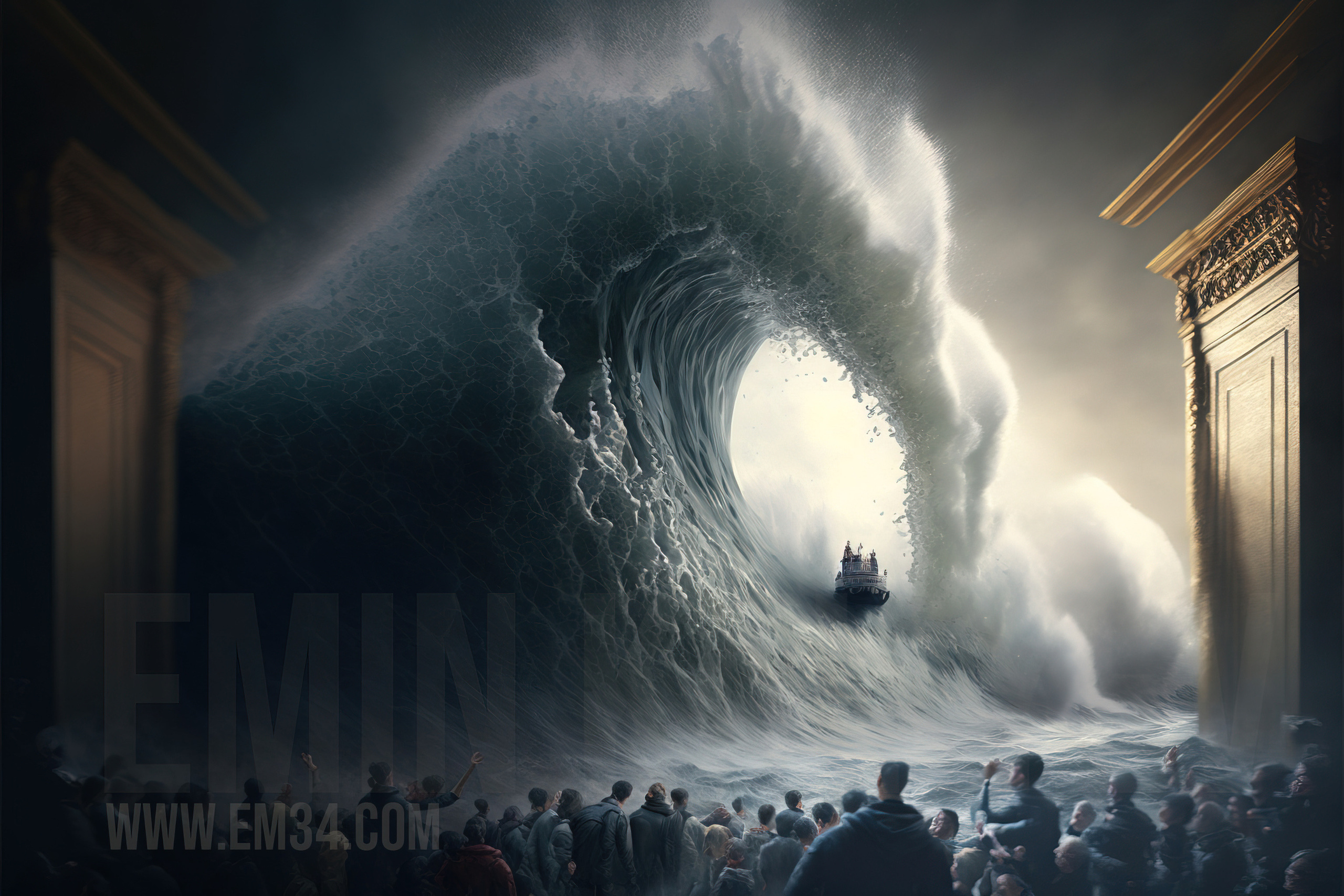 Created the New York City of my dreams in Midjourney. Emin Kuliyev — Award-Winning Wedding Photojournalist NYC & USA | Best Wedding Photographer Known for Candid, Timeless Moments