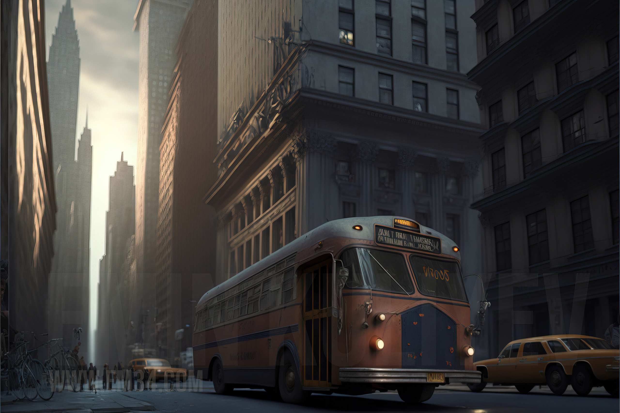 Created the New York City of my dreams in Midjourney. Emin Kuliyev — Award-Winning Wedding Photojournalist NYC & USA | Best Wedding Photographer Known for Candid, Timeless Moments