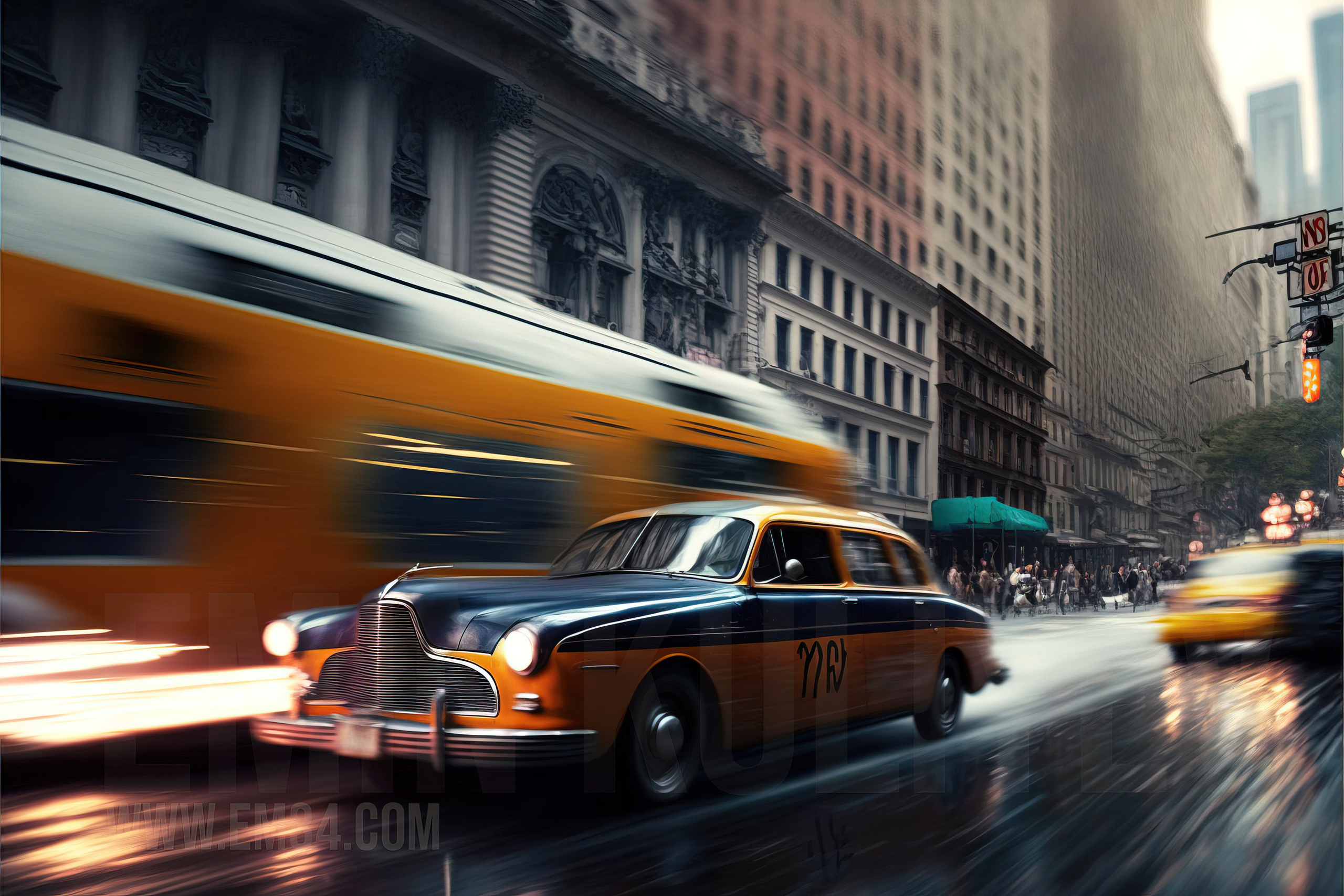 Created the New York City of my dreams in Midjourney. Emin Kuliyev — Award-Winning Wedding Photojournalist NYC & USA | Best Wedding Photographer Known for Candid, Timeless Moments