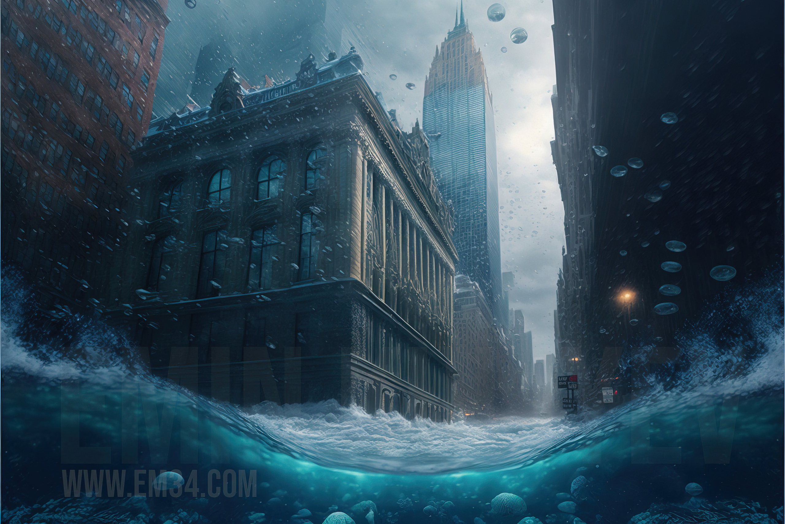 Created the New York City of my dreams in Midjourney. Emin Kuliyev — Award-Winning Wedding Photojournalist NYC & USA | Best Wedding Photographer Known for Candid, Timeless Moments