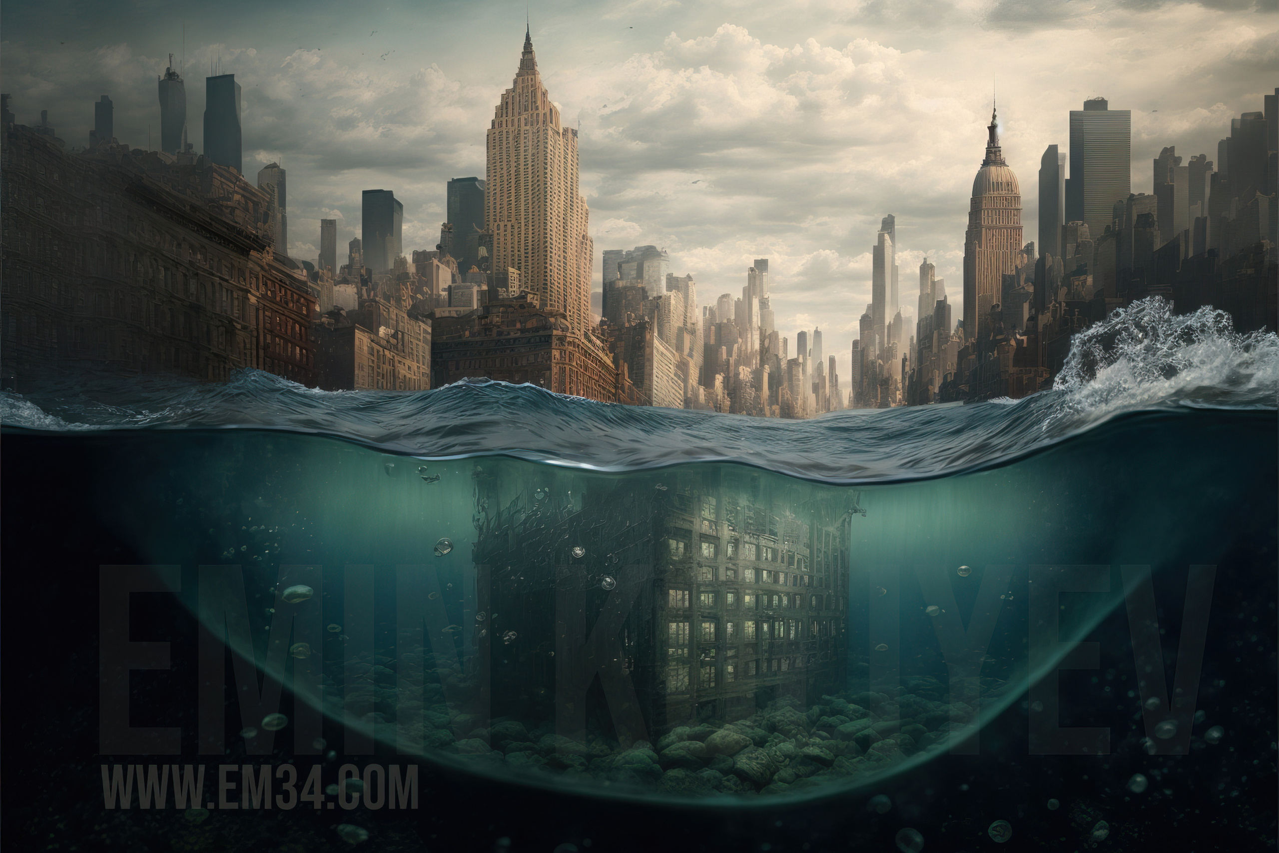 Created the New York City of my dreams in Midjourney. Emin Kuliyev — Award-Winning Wedding Photojournalist NYC & USA | Best Wedding Photographer Known for Candid, Timeless Moments