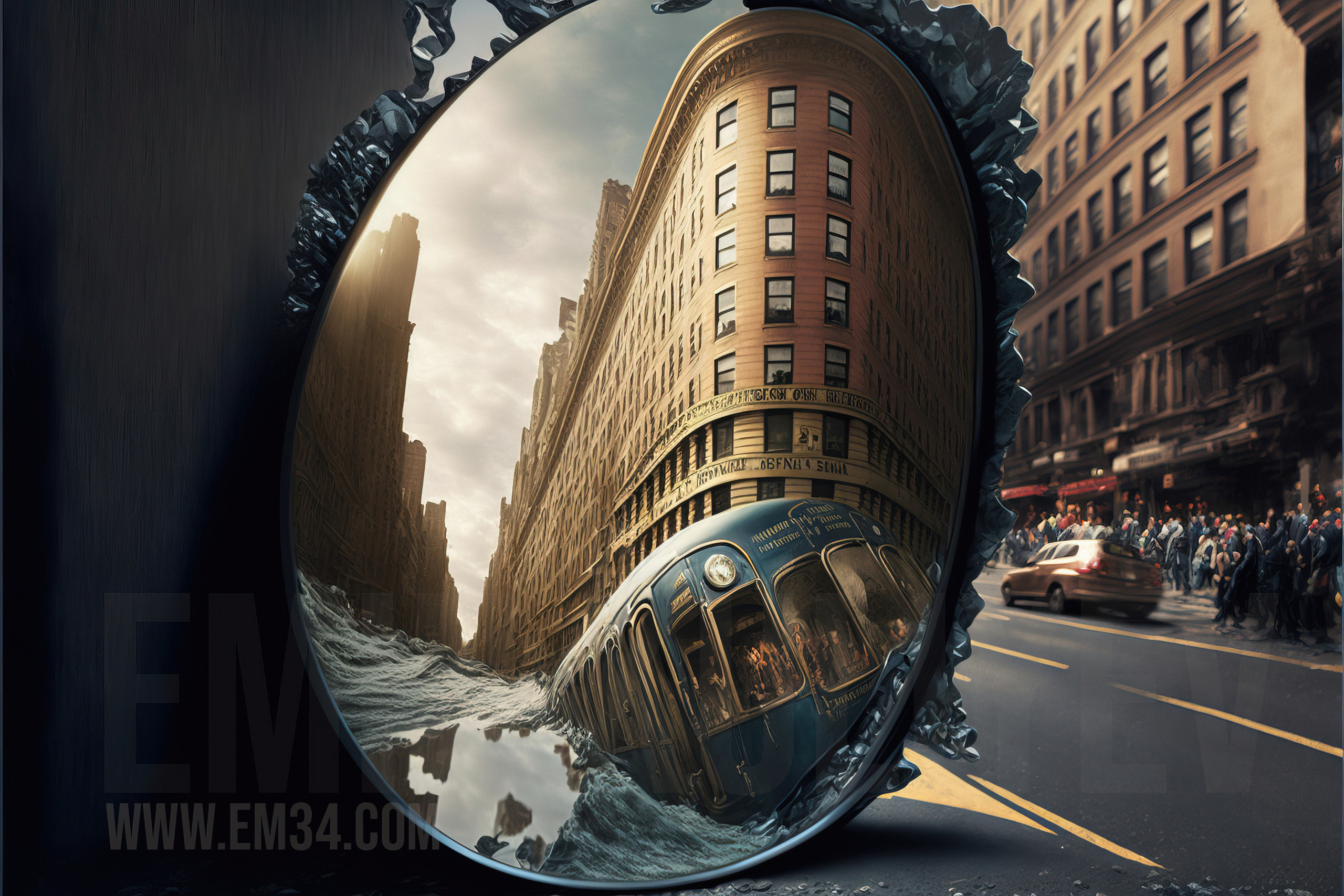 Created the New York City of my dreams in Midjourney. Emin Kuliyev — Award-Winning Wedding Photojournalist NYC & USA | Best Wedding Photographer Known for Candid, Timeless Moments