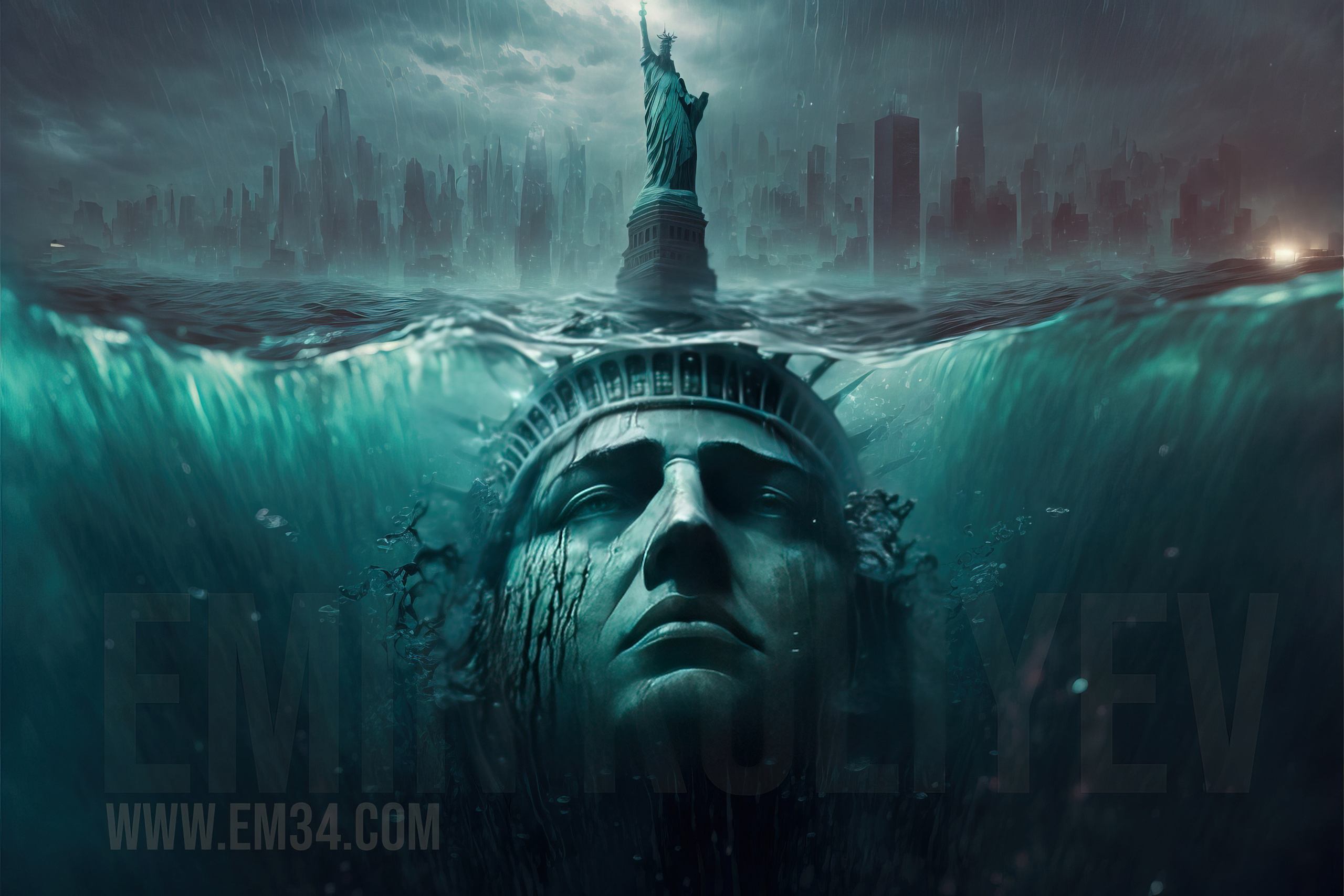 Created the New York City of my dreams in Midjourney. Emin Kuliyev — Award-Winning Wedding Photojournalist NYC & USA | Best Wedding Photographer Known for Candid, Timeless Moments