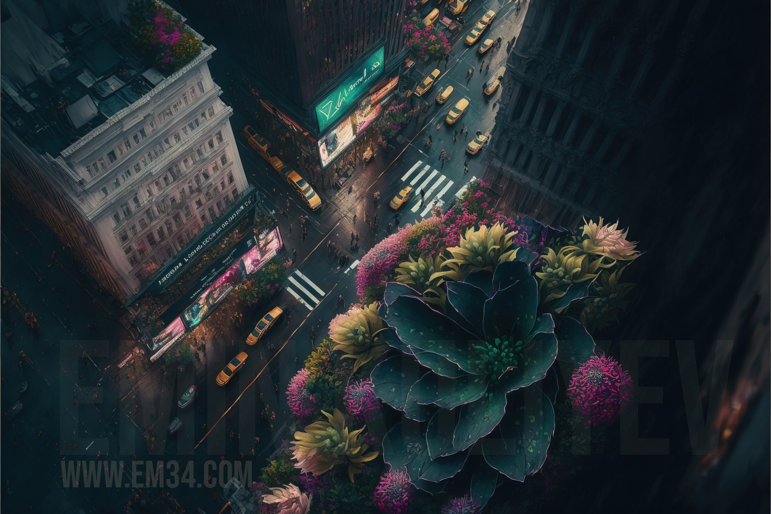 Created the New York City of my dreams in Midjourney. Emin Kuliyev — Award-Winning Wedding Photojournalist NYC & USA | Best Wedding Photographer Known for Candid, Timeless Moments