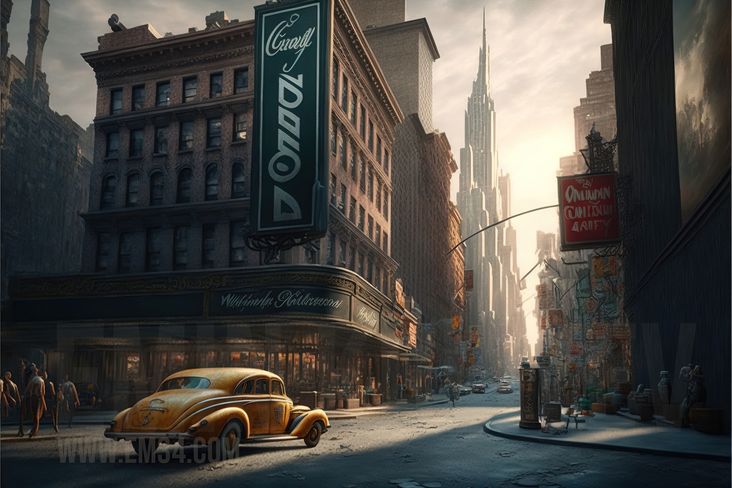 Created the New York City of my dreams in Midjourney. Emin Kuliyev — Award-Winning Wedding Photojournalist NYC & USA | Best Wedding Photographer Known for Candid, Timeless Moments