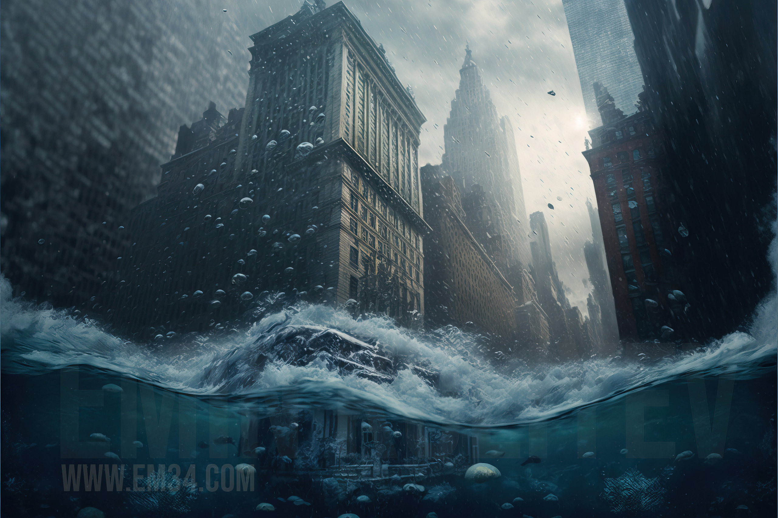 Created the New York City of my dreams in Midjourney. Emin Kuliyev — Award-Winning Wedding Photojournalist NYC & USA | Best Wedding Photographer Known for Candid, Timeless Moments