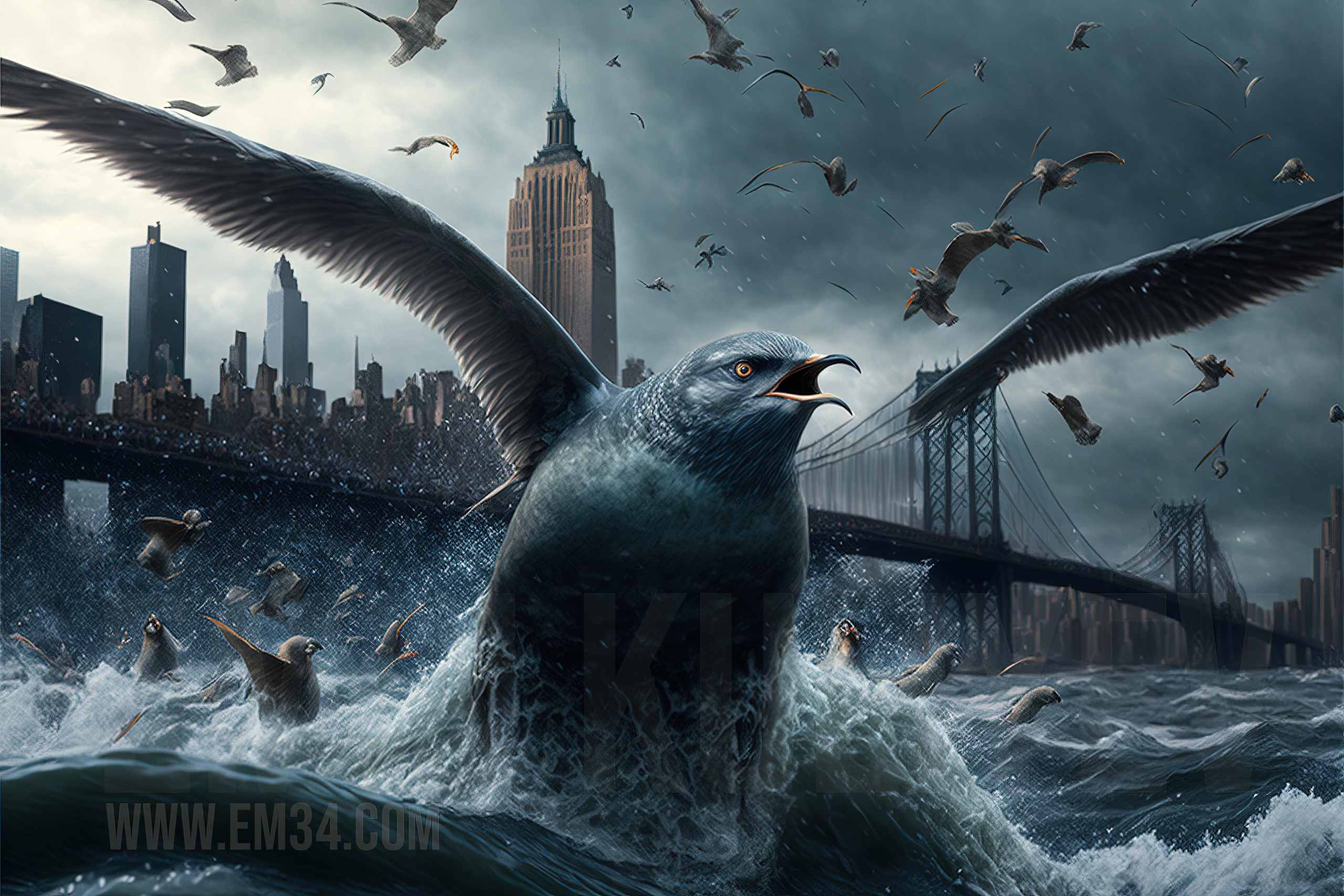 Created the New York City of my dreams in Midjourney. Emin Kuliyev — Award-Winning Wedding Photojournalist NYC & USA | Best Wedding Photographer Known for Candid, Timeless Moments