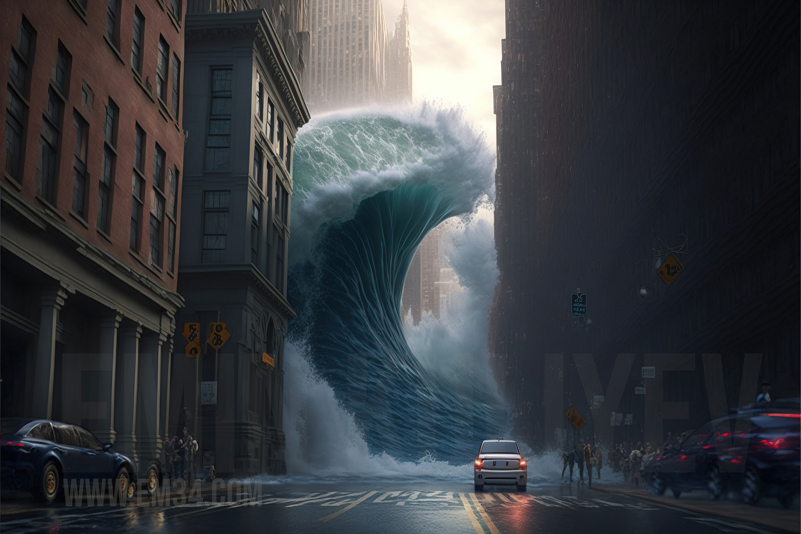 Created the New York City of my dreams in Midjourney. Emin Kuliyev — Award-Winning Wedding Photojournalist NYC & USA | Best Wedding Photographer Known for Candid, Timeless Moments