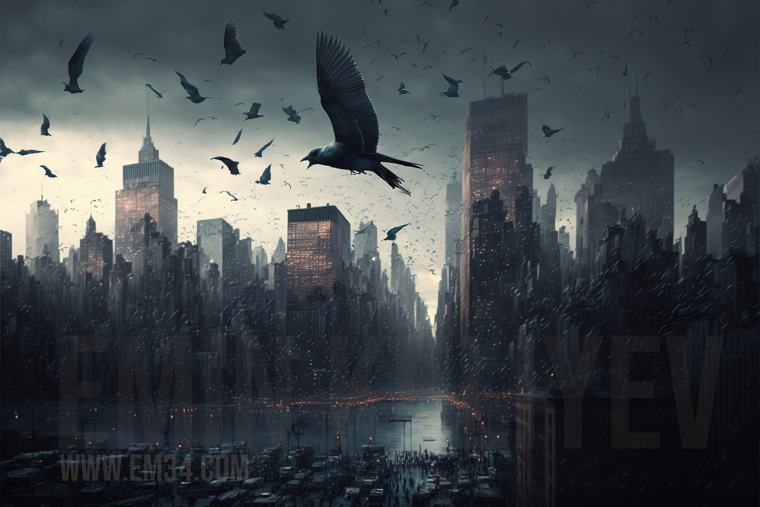 Created the New York City of my dreams in Midjourney. Emin Kuliyev — Award-Winning Wedding Photojournalist NYC & USA | Best Wedding Photographer Known for Candid, Timeless Moments