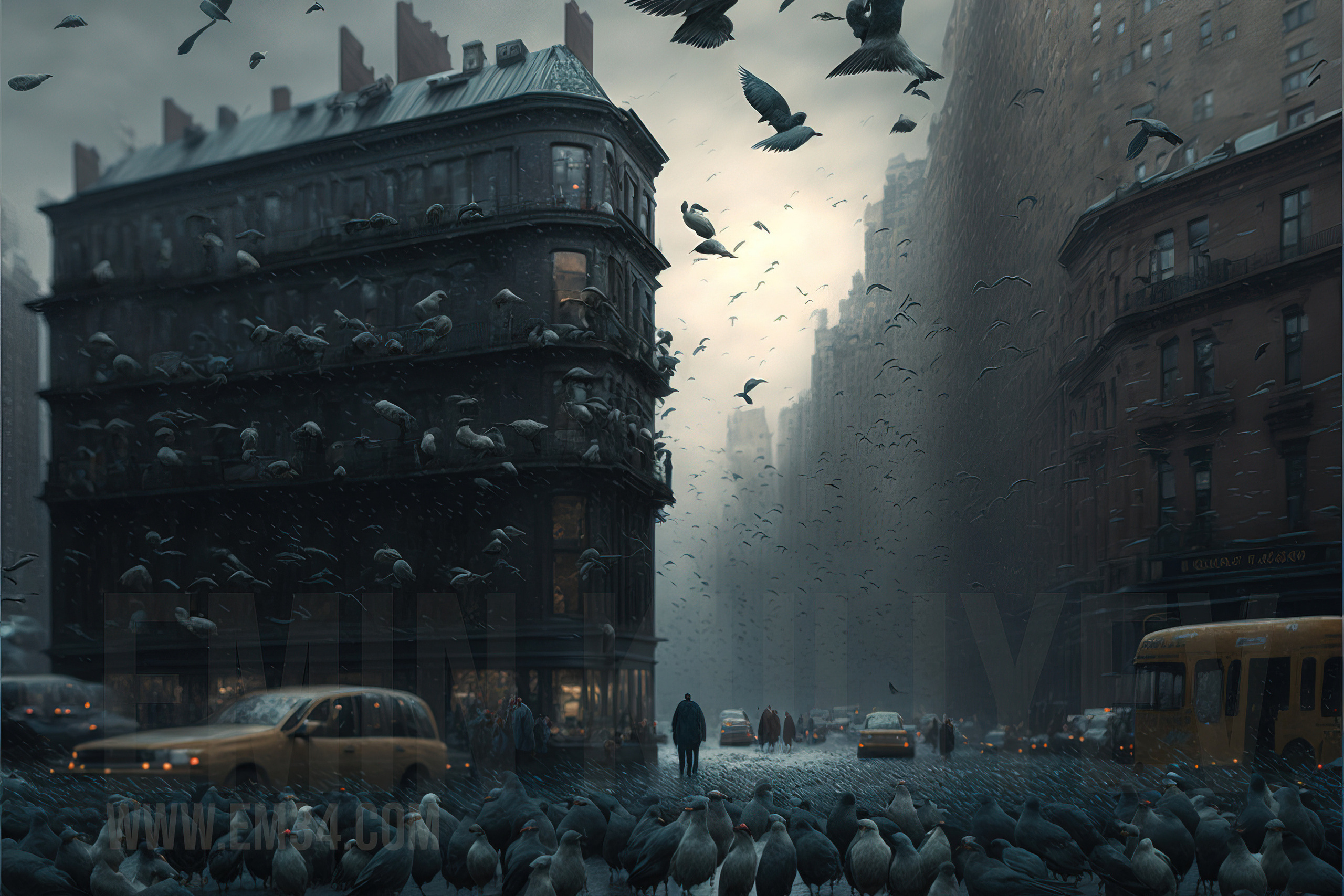 Created the New York City of my dreams in Midjourney. Emin Kuliyev — Award-Winning Wedding Photojournalist NYC & USA | Best Wedding Photographer Known for Candid, Timeless Moments