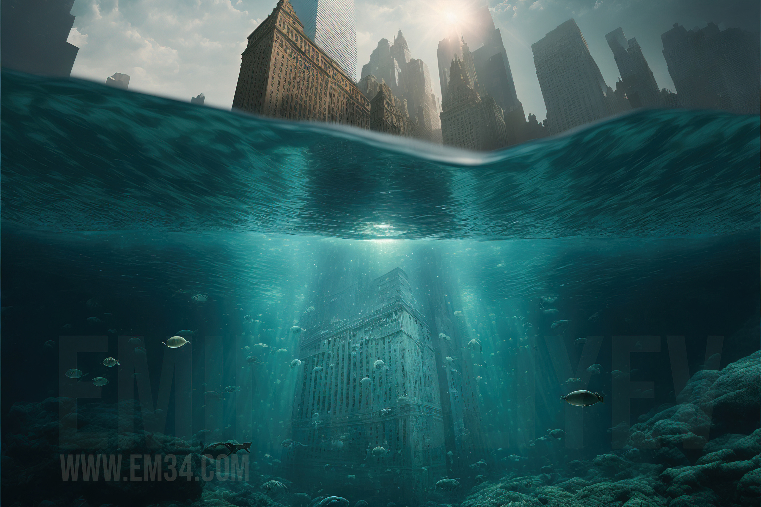 Created the New York City of my dreams in Midjourney. Emin Kuliyev — Award-Winning Wedding Photojournalist NYC & USA | Best Wedding Photographer Known for Candid, Timeless Moments