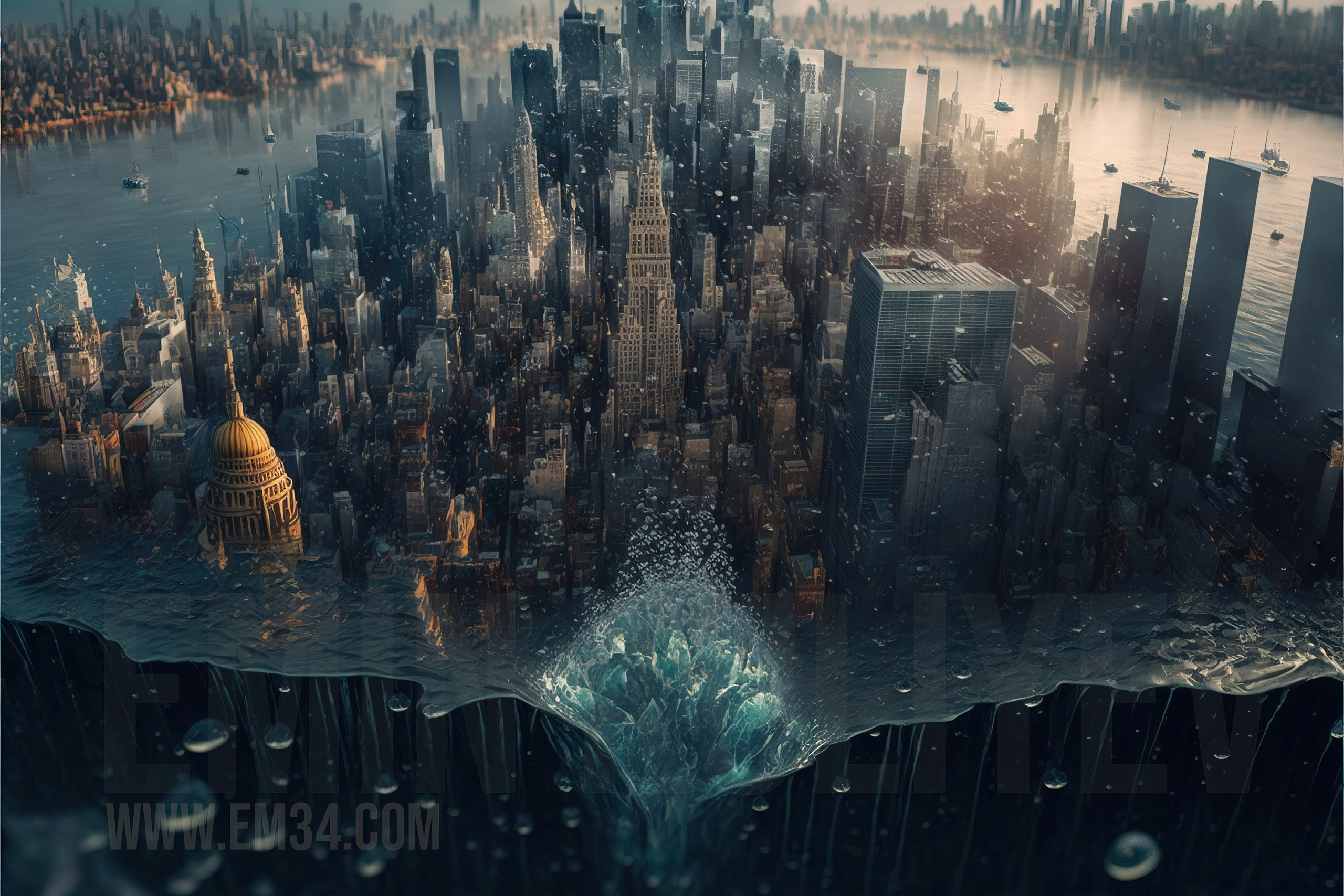 Created the New York City of my dreams in Midjourney. Emin Kuliyev — Award-Winning Wedding Photojournalist NYC & USA | Best Wedding Photographer Known for Candid, Timeless Moments