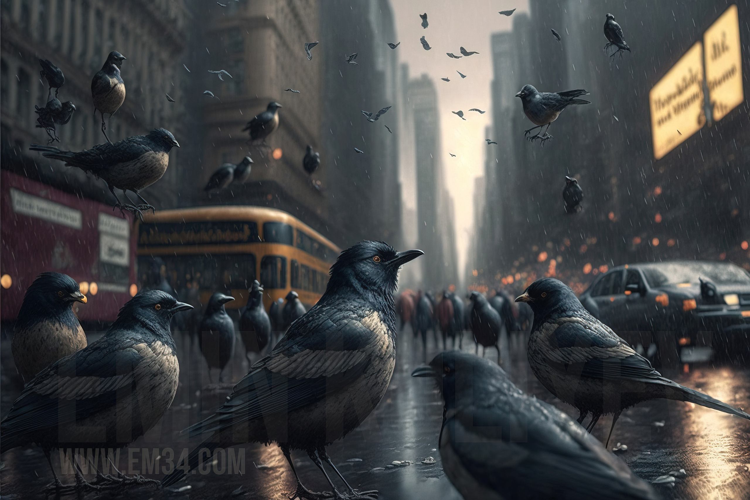 Created the New York City of my dreams in Midjourney. Emin Kuliyev — Award-Winning Wedding Photojournalist NYC & USA | Best Wedding Photographer Known for Candid, Timeless Moments